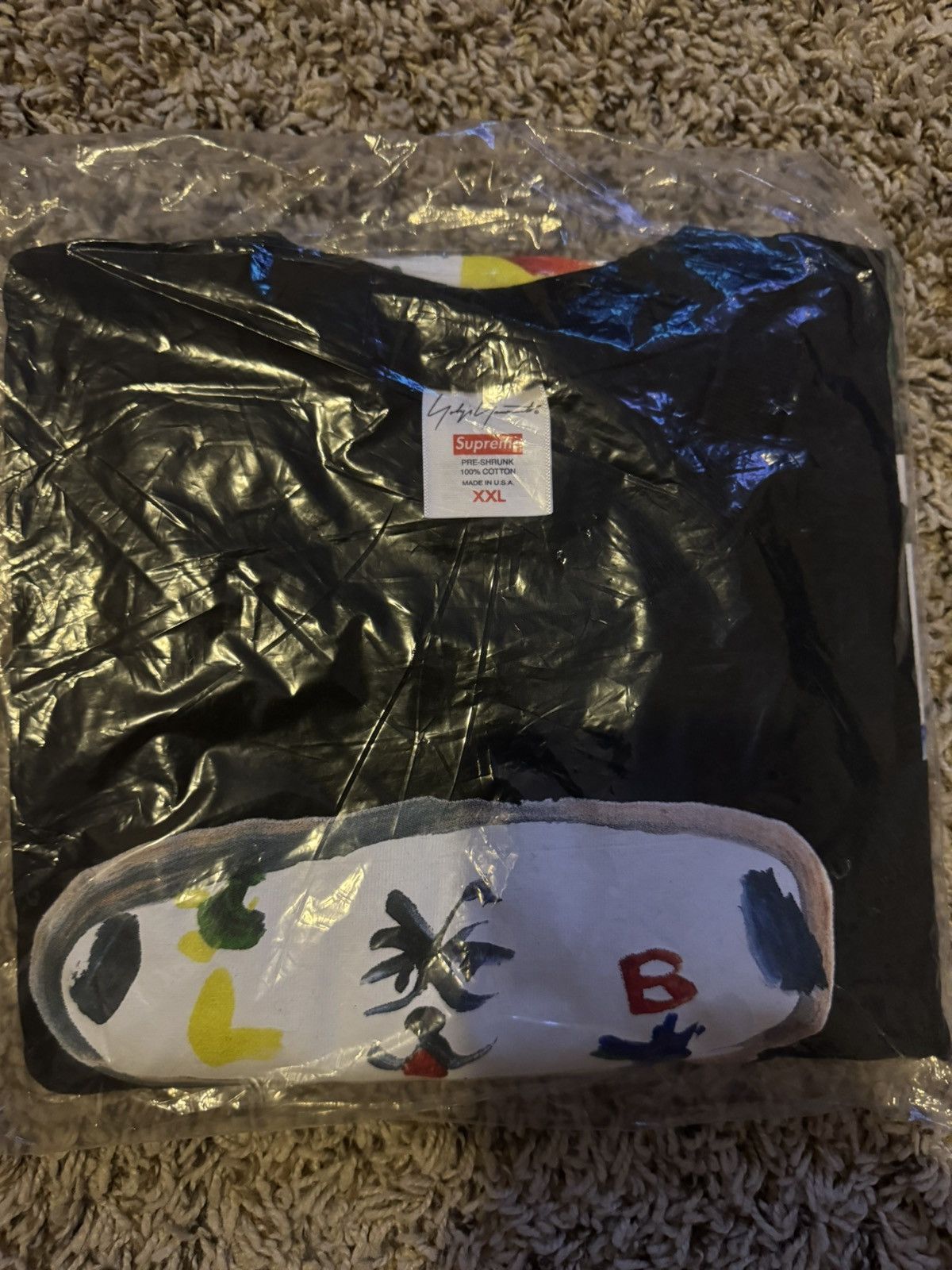 Supreme YOHJI YAMAMOTO PAINT Supreme t-shirt Size US XXL / EU 58 / 5 - 2 Thumbnail
