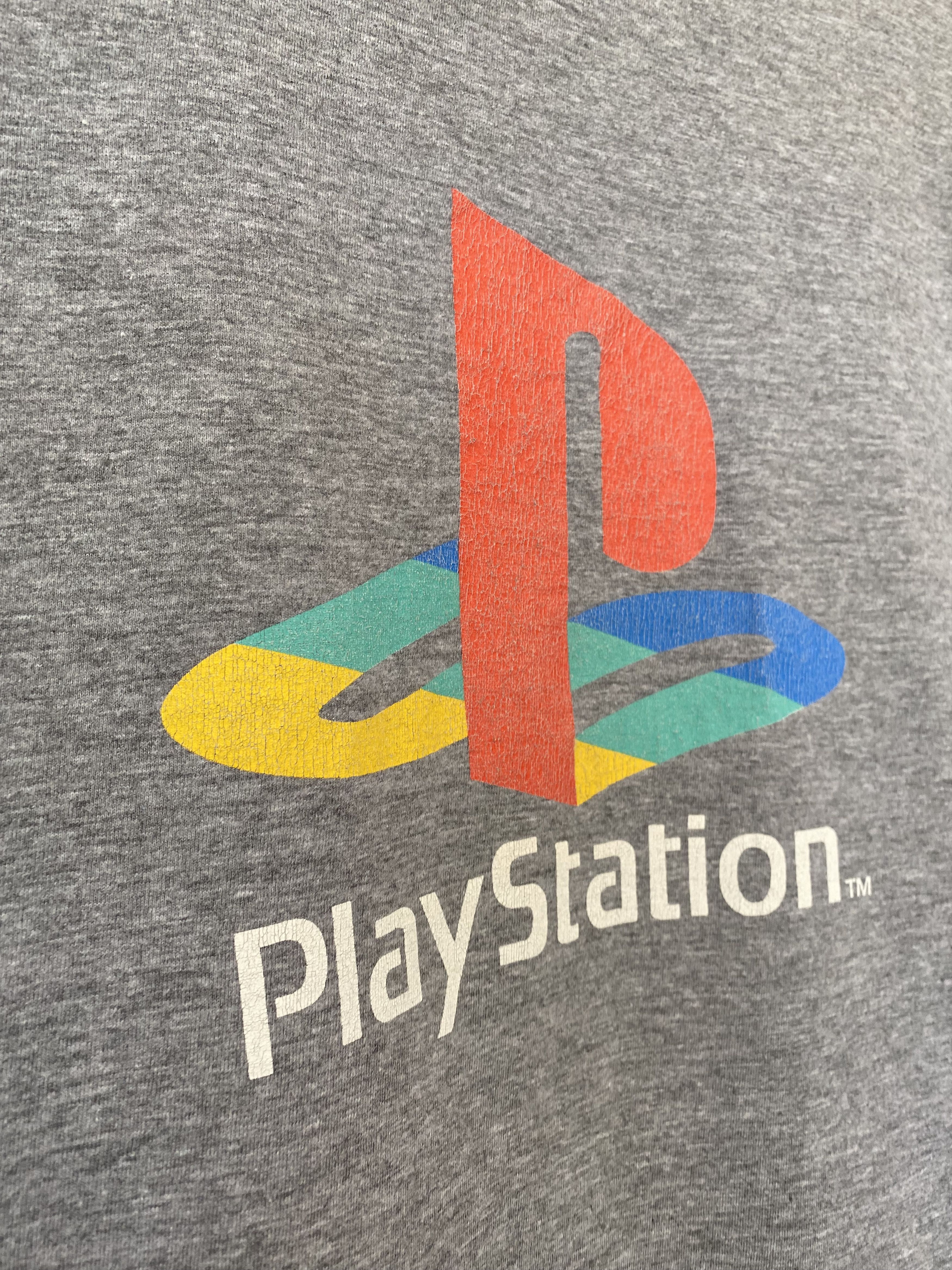 Playstation PlayStation 2 Vintage 2000s Promo Logo Games Y2K Gamepad Tee Size US L / EU 52-54 / 3 - 15 Thumbnail