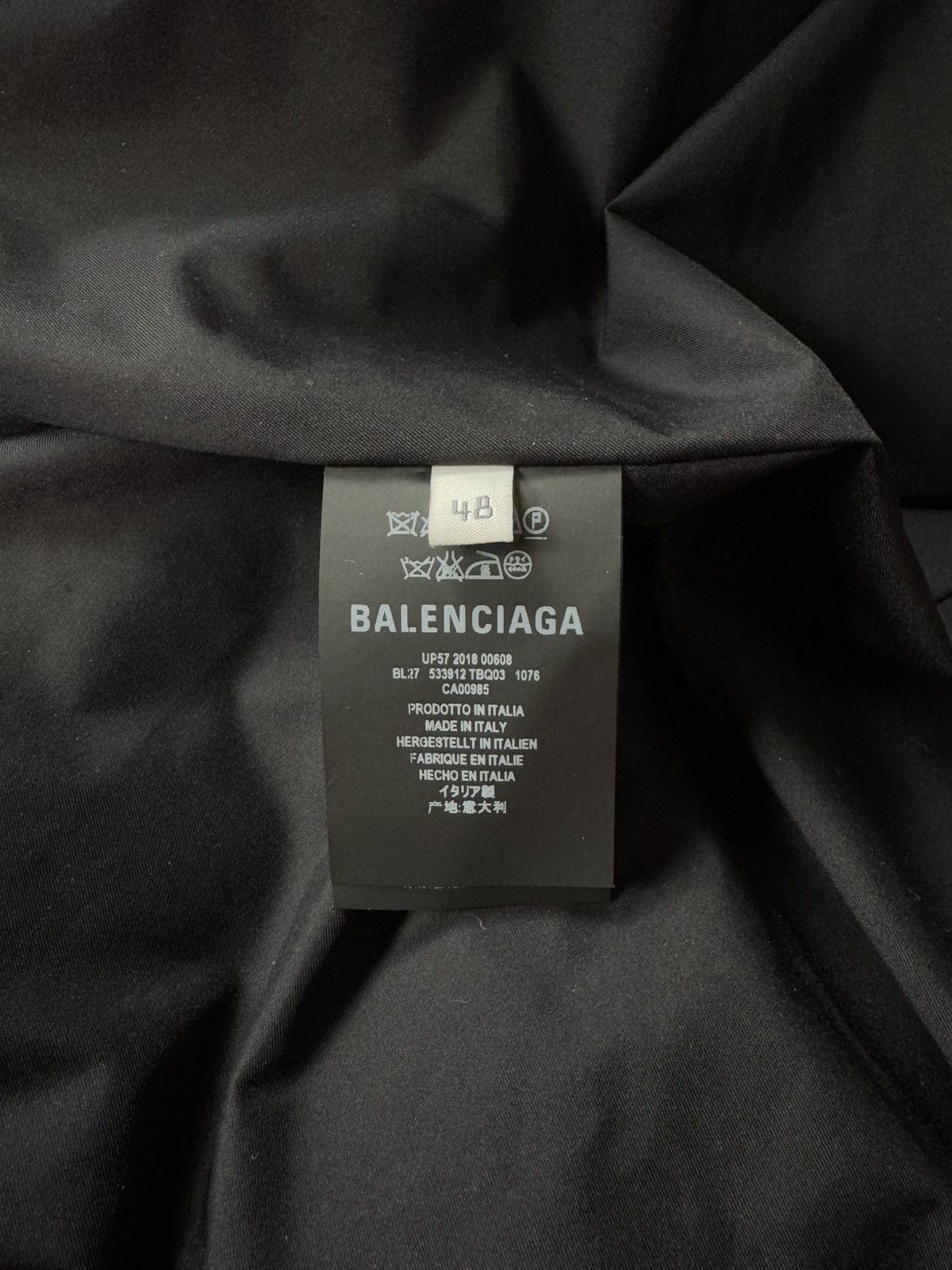 Balenciaga Balenciaga AW18 Striped Puffer Down Jacket Size US M / EU 48-50 / 2 - 7 Thumbnail