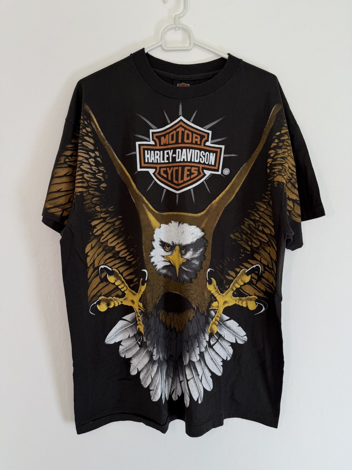Vintage Harley Davidson vintage merch t shirt moto chopper tee Size US XL / EU 56 / 4 - 1 Thumbnail