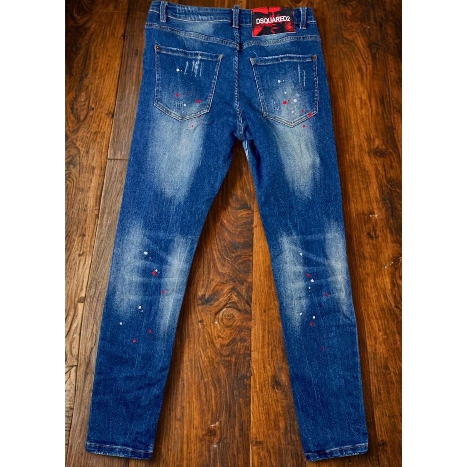 Dsquared2 DSQUARED2 Cool Guy Distressed Paint Splatter Jeans 48 32x28 Size US 32 / EU 48 - 3 Thumbnail