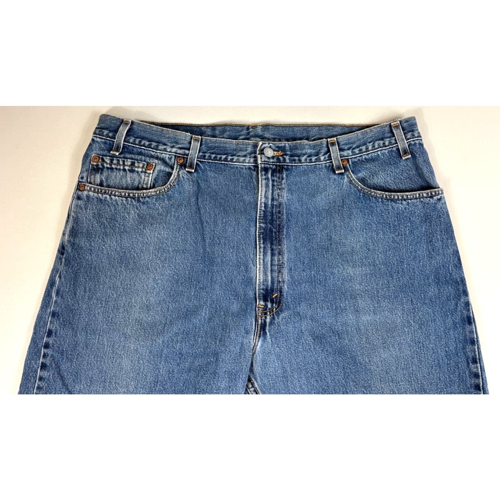 Levi's Levi's 505 Regular Jeans Raglan Straight Made in USA Mens Blue 40x29.5 Vintage Jeans Levi's 505 Regular Fit Straight Leg Mens Size US 40 / EU 56 - 3 Thumbnail