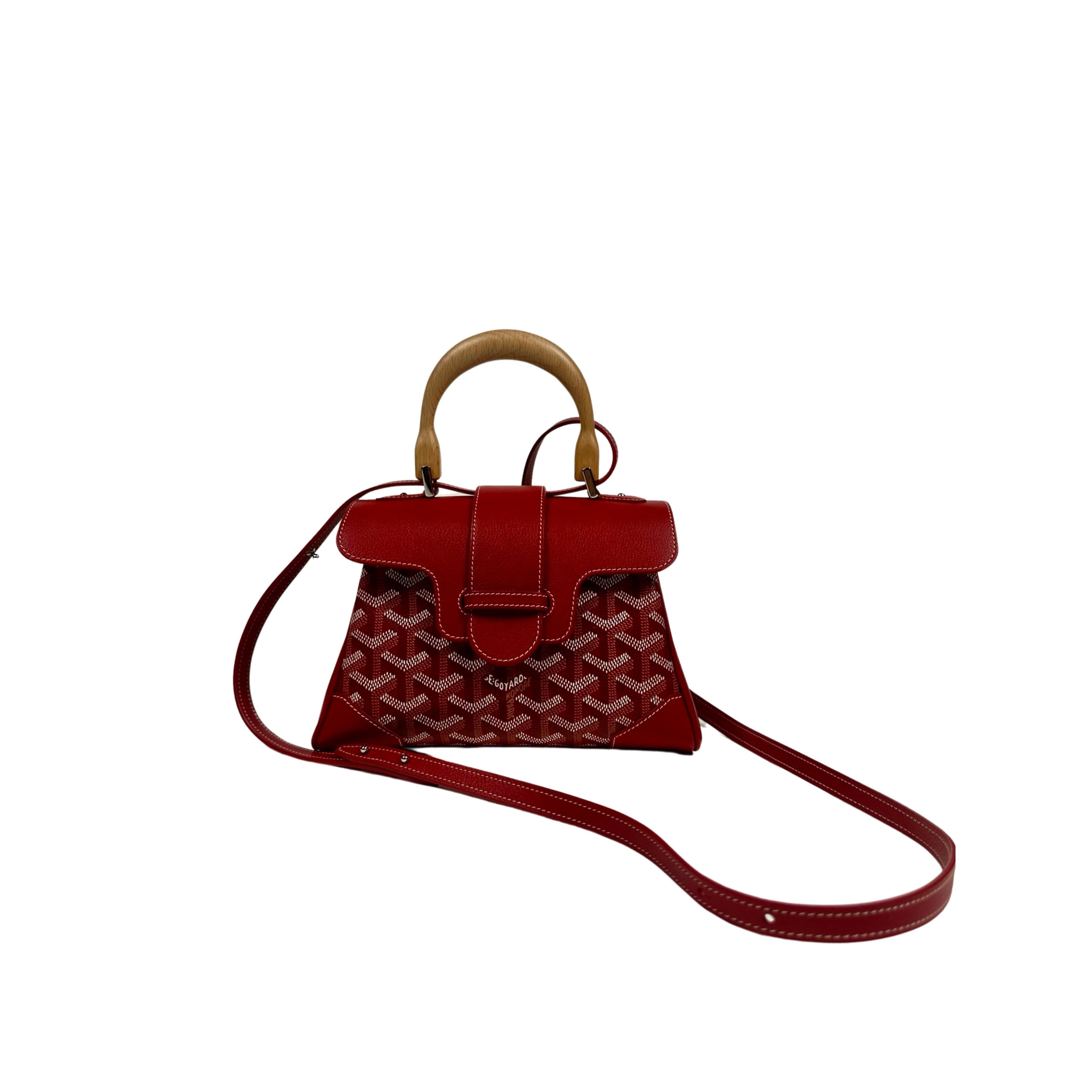 Goyard GOYARD Goyardine Saigon PM Red Size ONE SIZE - 2 Thumbnail