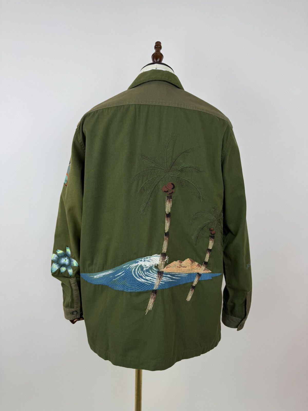 Scotch & Soda Scotch & Soda Army overshirt military jacket Hawaii shirt Size US XL / EU 56 / 4 - 2 Thumbnail