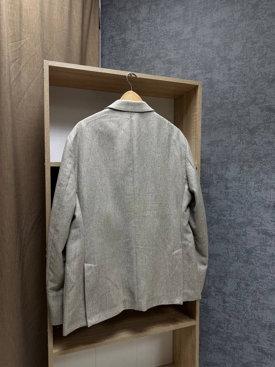 Hackett × Vintage Vintage Hackett Mayfair London Beige Blazer 54R Jacket Size 54R - 10 Thumbnail