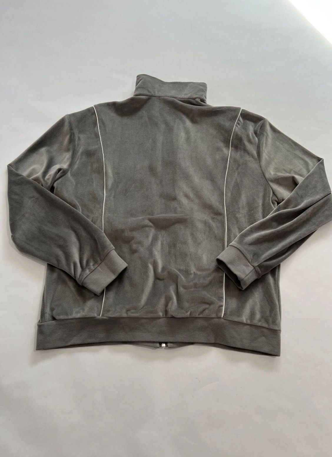 Sinclair Global Sinclair Global Velour Jacket in Grey Size US M / EU 48-50 / 2 - 3 Thumbnail