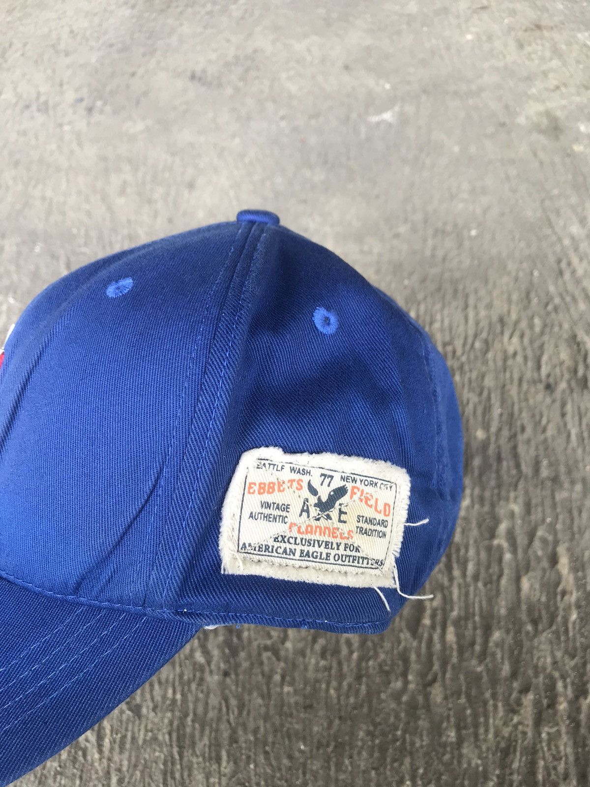 Ebbets Field Flannels Ebbets Field Flannels X American Eagle LA Dodgers Fitted Hat Size ONE SIZE - 3 Thumbnail