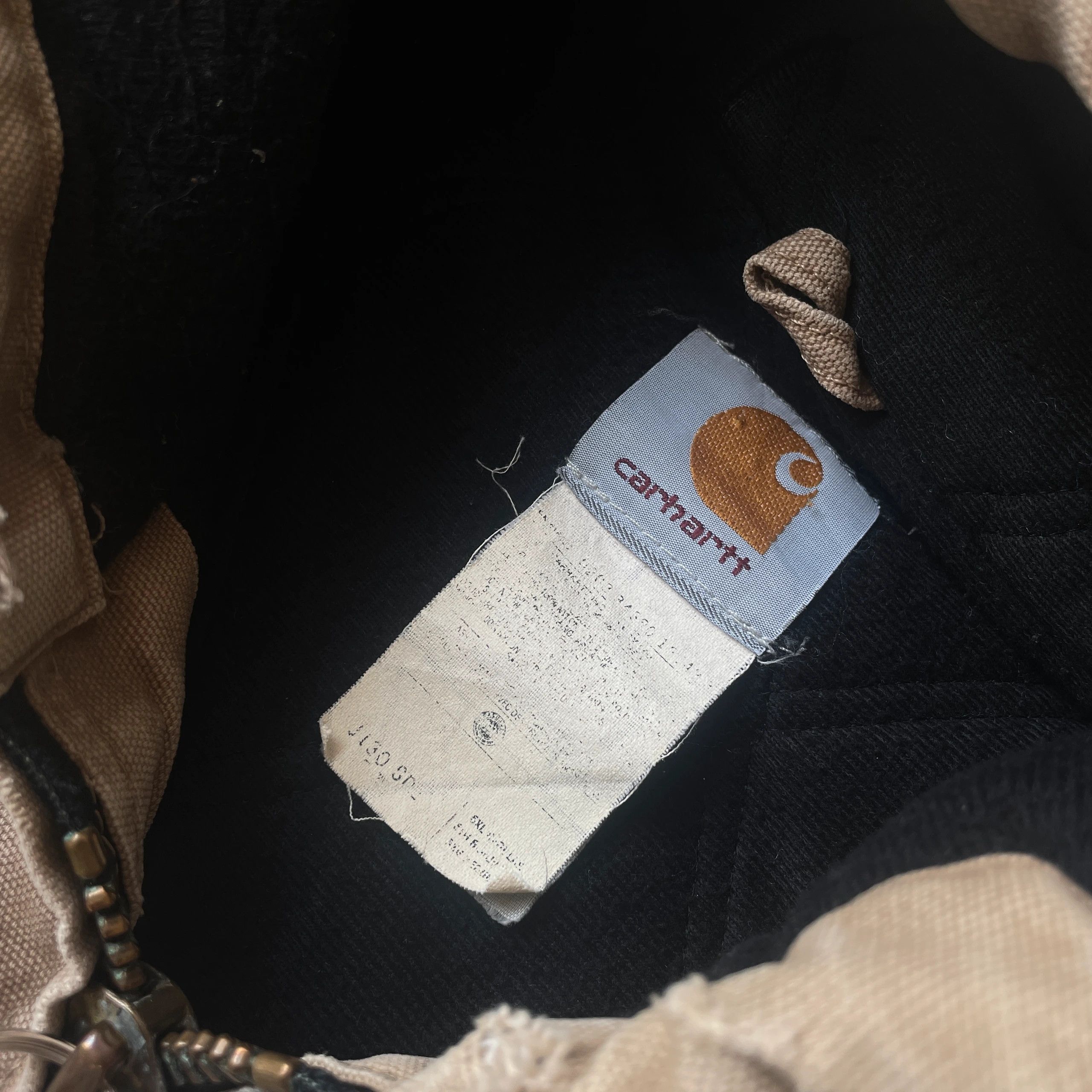 Carhartt Vintage Thrashed Carhartt Active Work Jacket Oversized Size US XXL / EU 58 / 5 - 8 Thumbnail