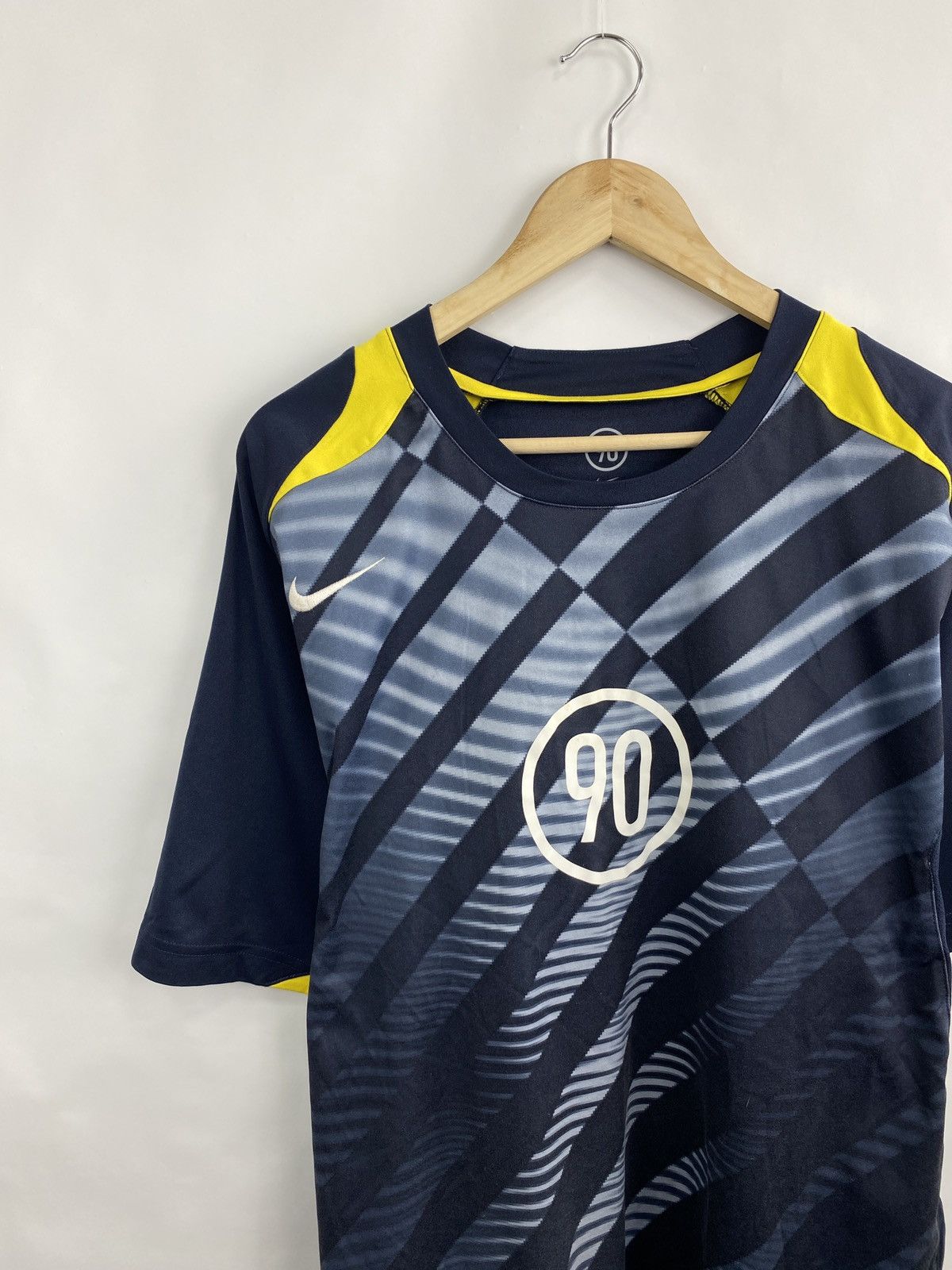 Nike 🇺🇸 Vintage 90s Nike TN Total 90 T-Shirt Rare Retro Hype Y2K Size US XL / EU 56 / 4 - 2 Thumbnail