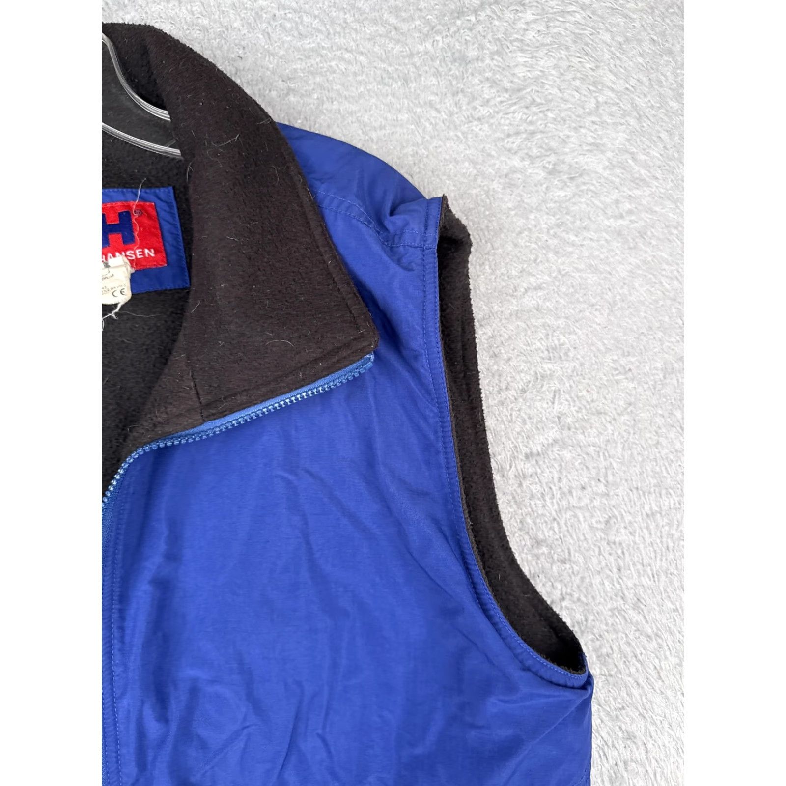 Helly Hansen Helly Hansen Vest Mens M Blue Fleece Lined Full Zip Pockets Rib Hem Outdoor Size US M / EU 48-50 / 2 - 6 Thumbnail