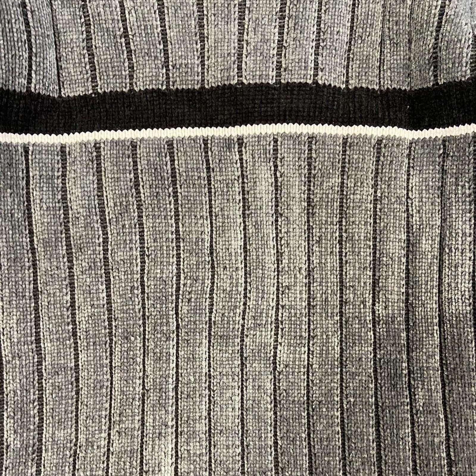 Vintage Y2K Cortina Ribbed Grey Knit Size US S / EU 44-46 / 1 - 2 Thumbnail