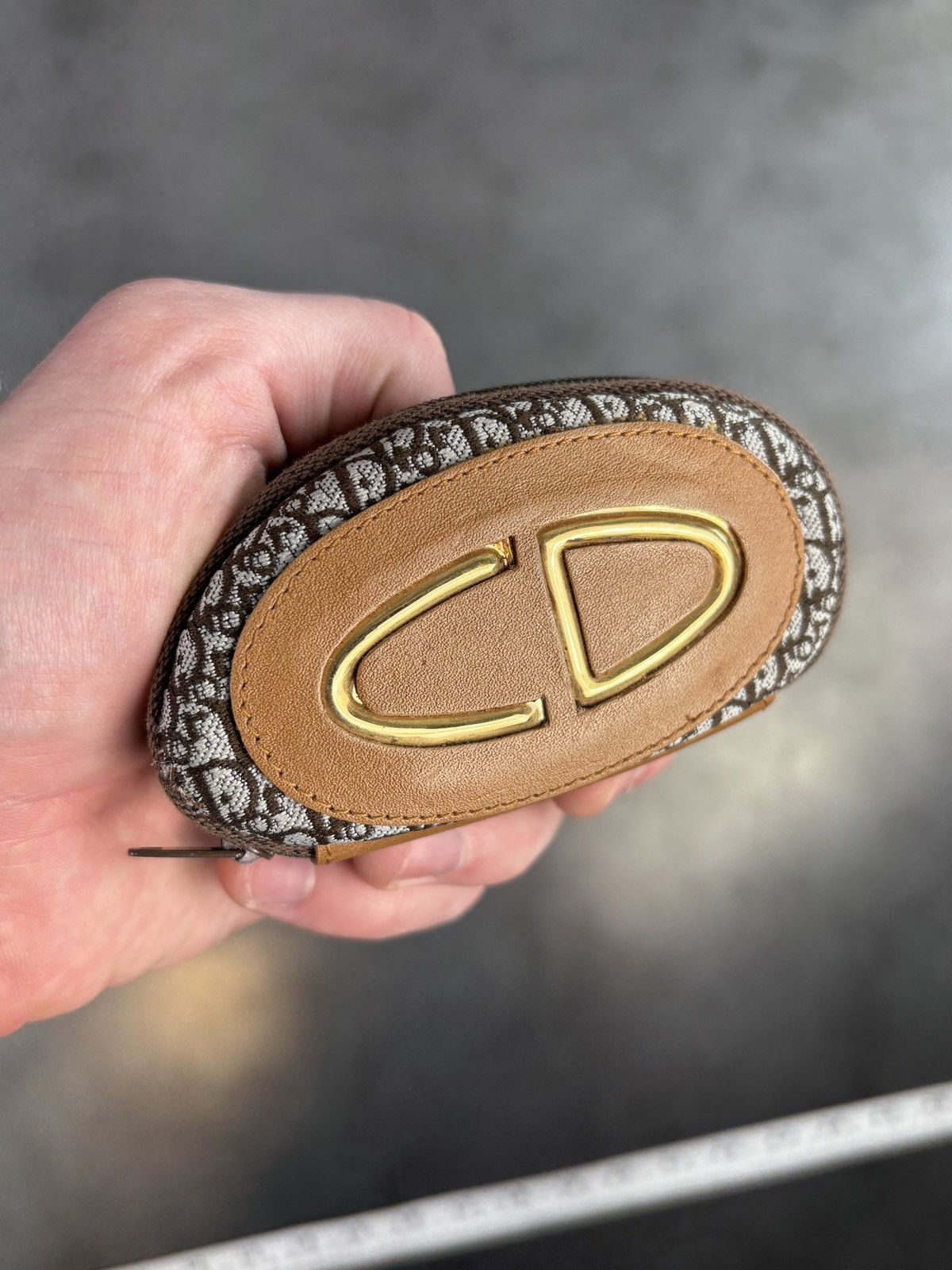 Dior 1970s Christian Dior Trotter Coin Purse Vintage Monogram Key Size ONE SIZE - 11 Thumbnail
