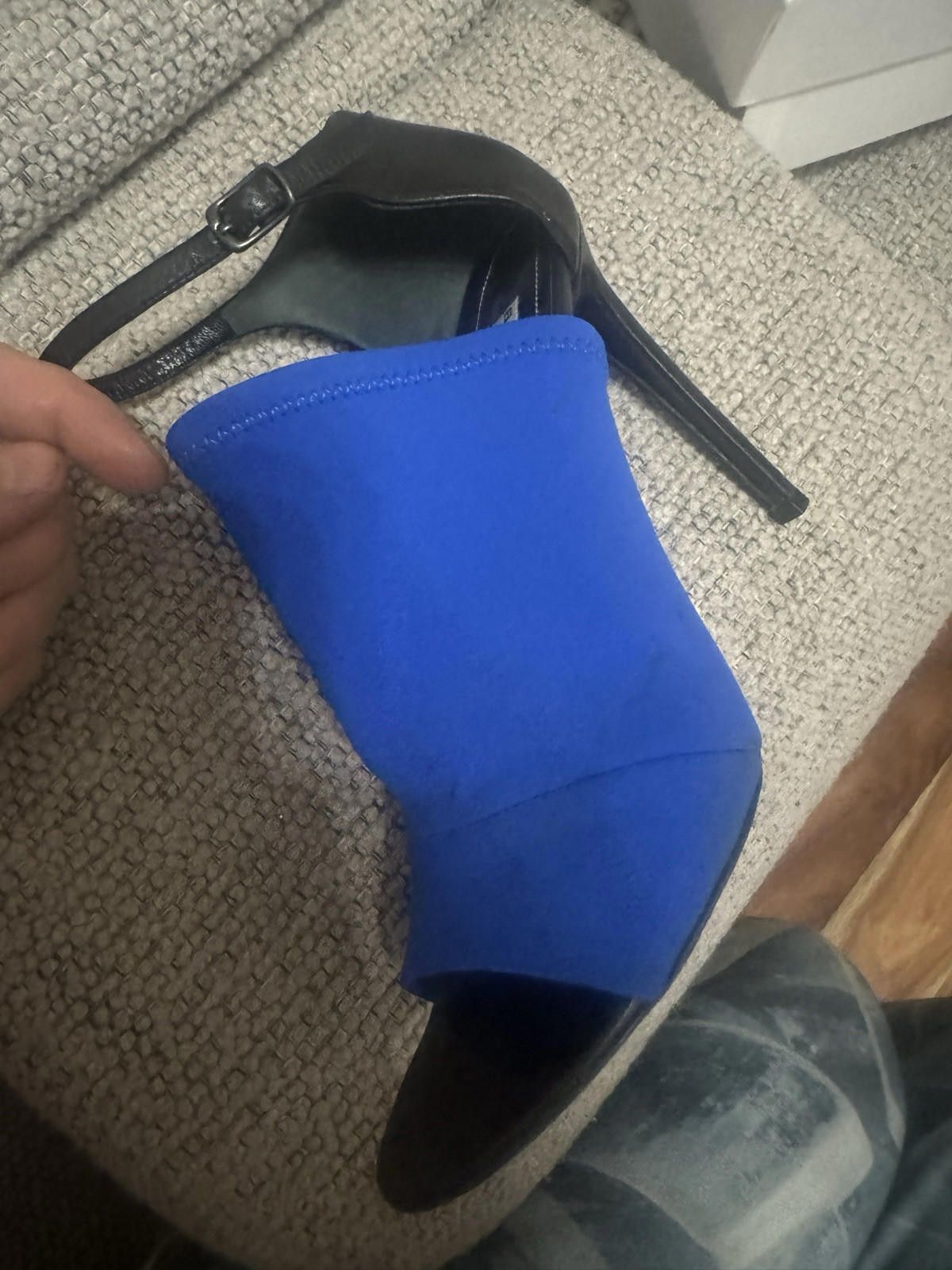 Balenciaga Balenciaga Neoprene/Leather Sandals Sz 40/9 USA $ 849 Italy Size US 9 / IT 39 - 6 Thumbnail
