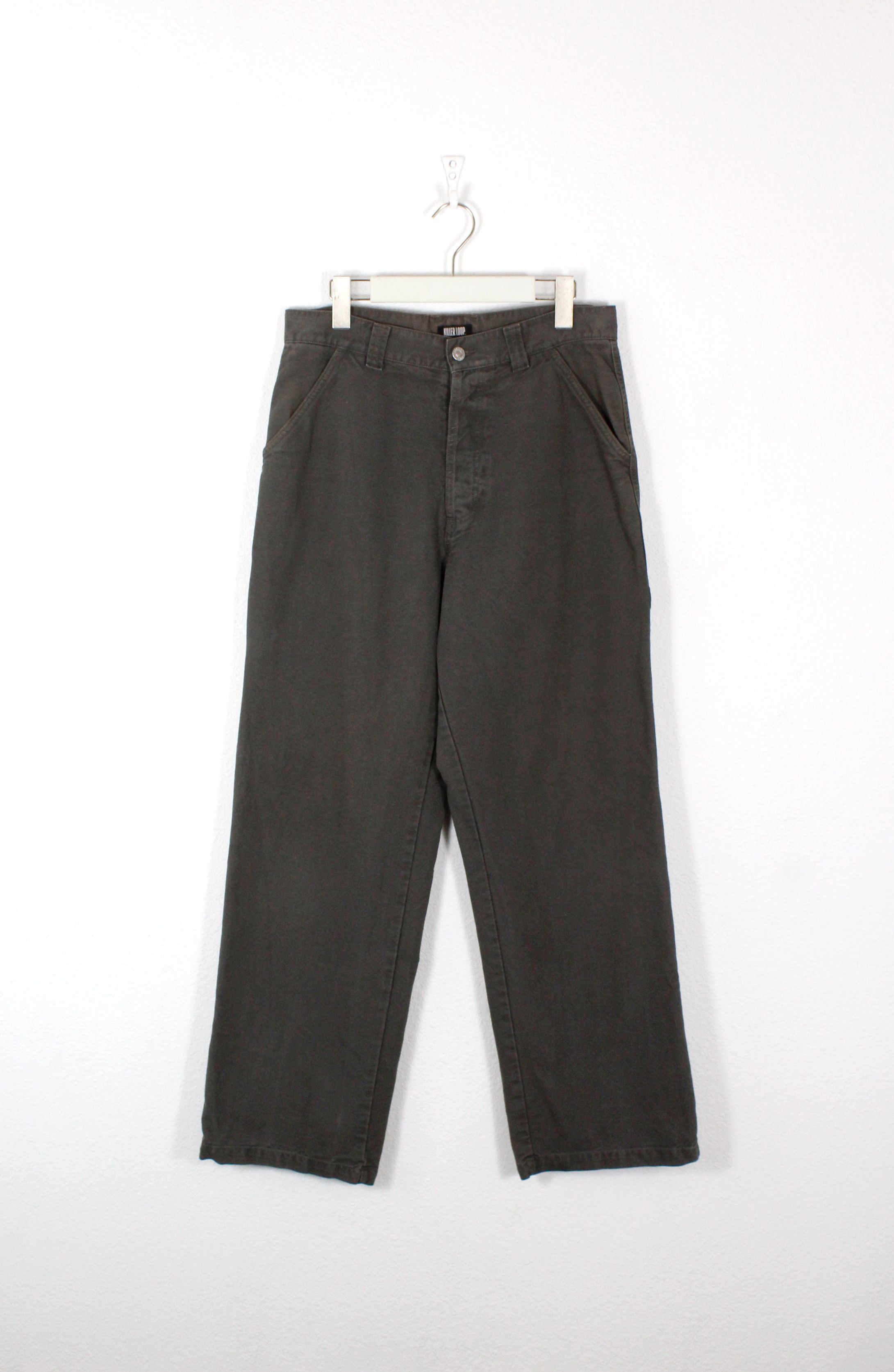 Japanese Brand × Vintage Killer Loop Vintage Carpenter Baggy Cargo Pants Y2K 90s Size US 31 - 1 Thumbnail