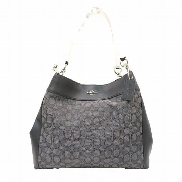 Coach Coach Coach Signature Canvas Leather Tote Bag F27579 Canvas Tote Bag F27579 in Pristine Condition Size ONE SIZE - 1 Thumbnail