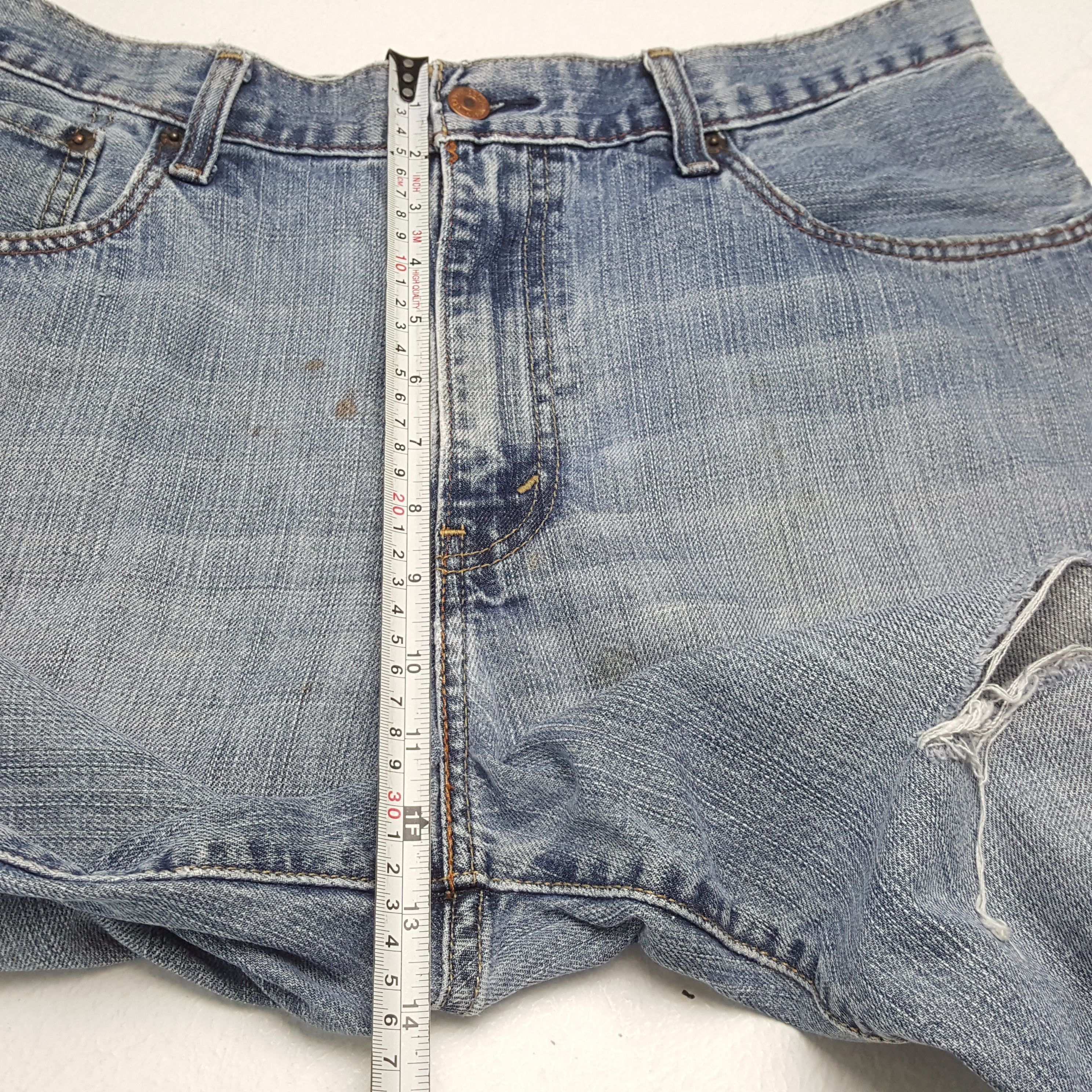 Levi's × Vintage Vintage LEVI'S American Style Distressed Shorts Jeans Size US 34 / EU 50 - 6 Thumbnail