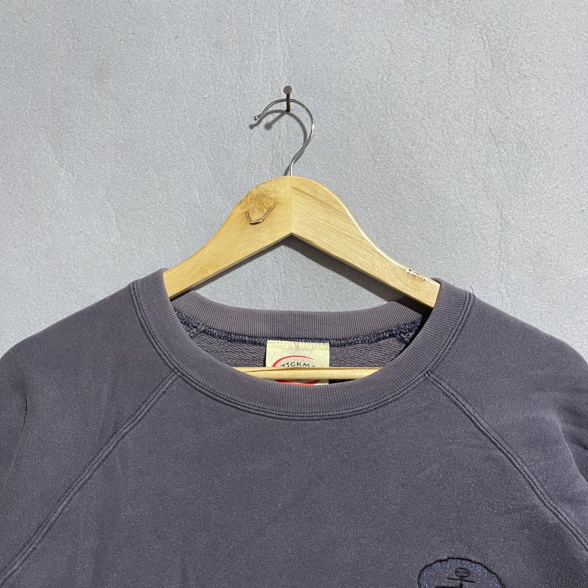 Vintage Vintage 1990s Stickman California Surfboards Sweatshirt Size US L / EU 52-54 / 3 - 4 Thumbnail