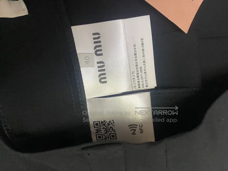 Miu Miu Miu Miu 40 skirt Size 39" - 4 Thumbnail