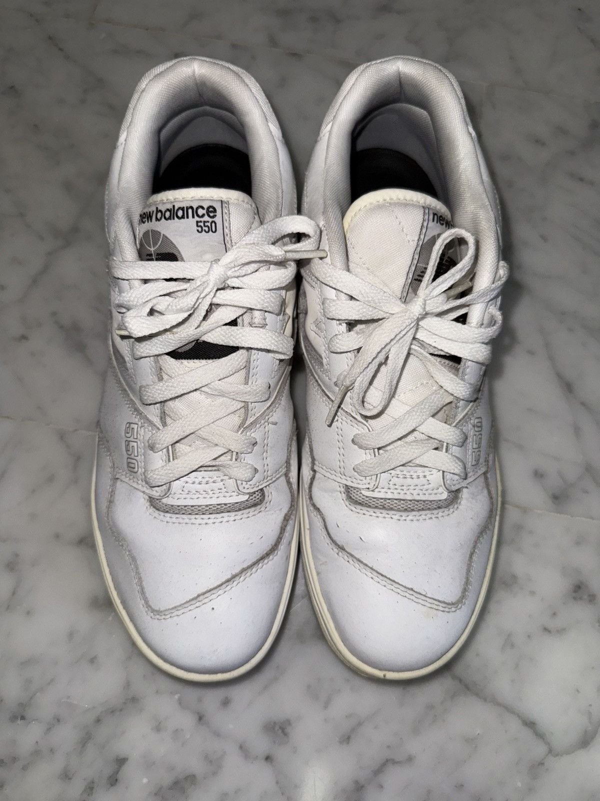 New Balance New Balance 550 White Grey Size US 12 / IT 42 - 1 Thumbnail