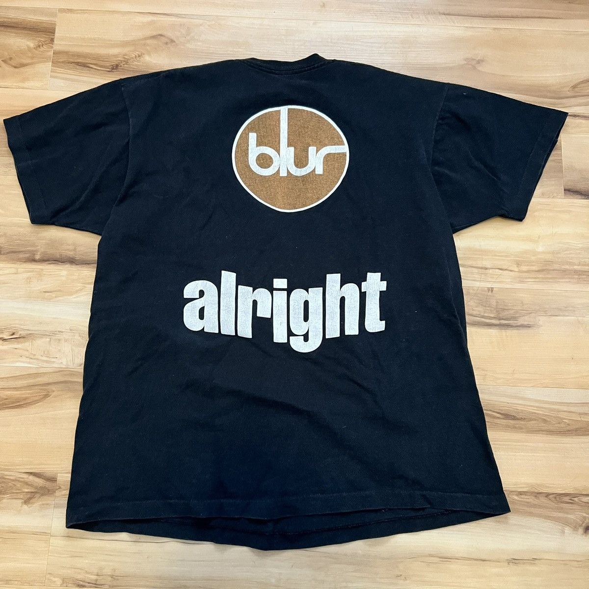 Fruit Of The Loom Vintage Blur Popscene Band T Shirt Single Stitch 1992 Size US XL / EU 56 / 4 - 5 Thumbnail