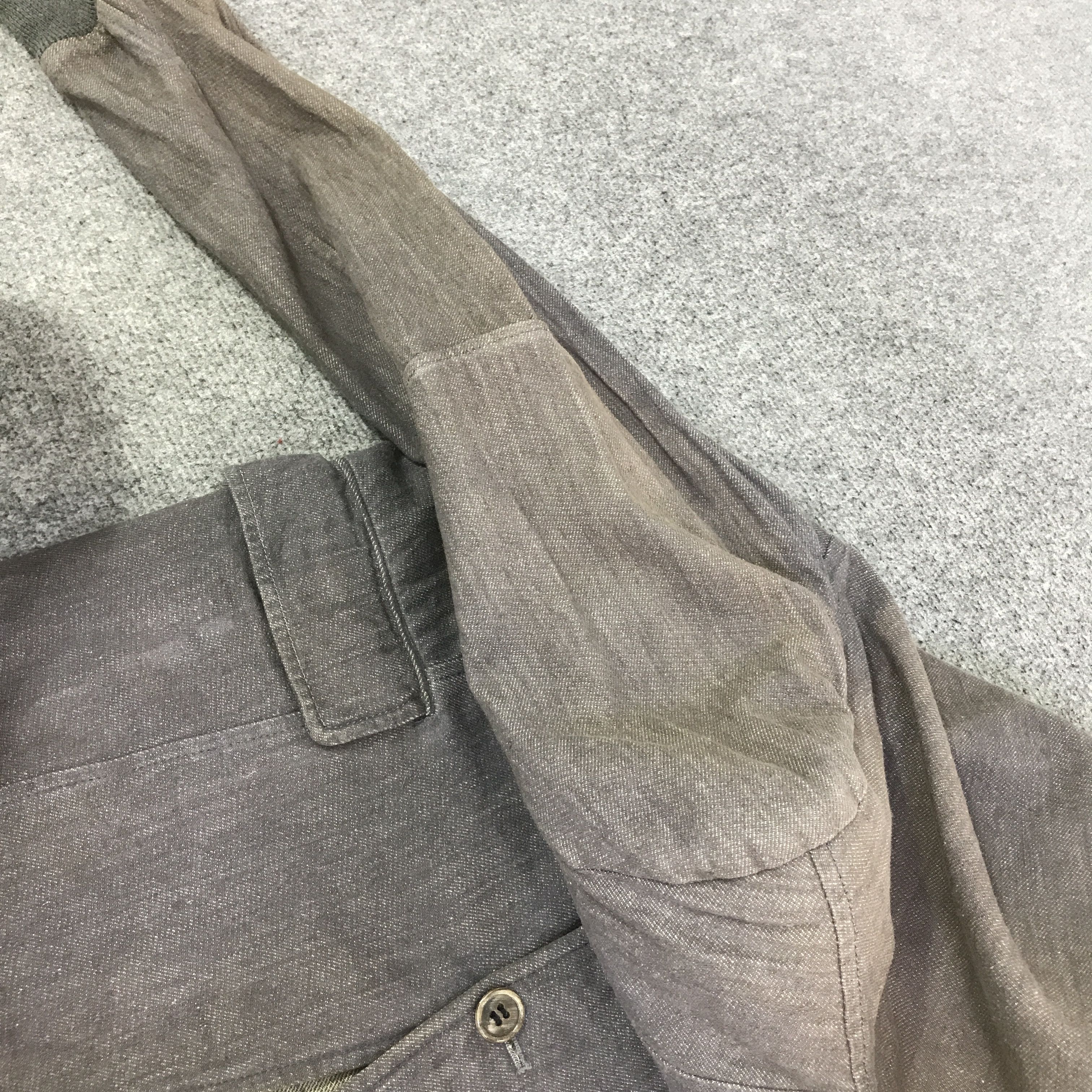Comme des Garcons 80s COMME DES GARCONS HOMME BLACK FADED JACKET K115B1 Size US L / EU 52-54 / 3 - 13 Thumbnail