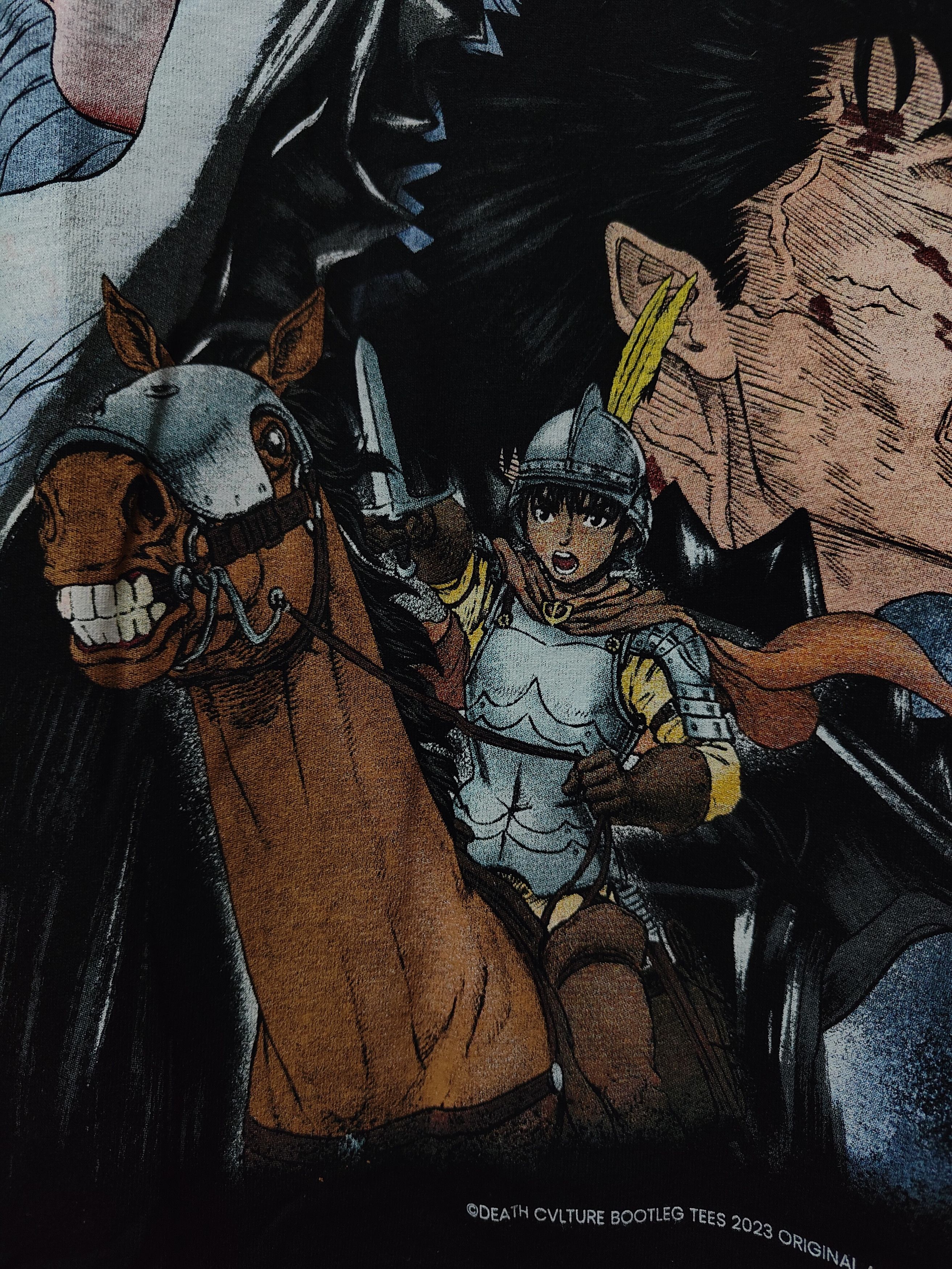 Anime Berserk Griffith, Guts, Casca T-shirt Size US XL / EU 56 / 4 - 5 Thumbnail