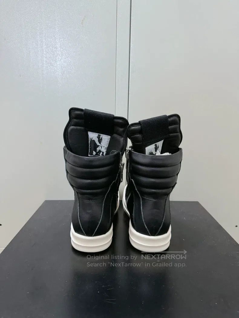 Rick Owens Rick Owens Pure Black Leather Inverted Triangle Size US 4.5 / IT 34.5 - 7 Thumbnail