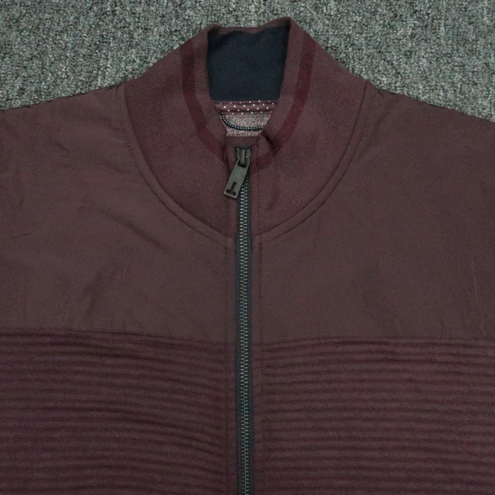 Ted Baker Ted Baker Jacket Adult XL Red Quilted Full Zip Pockets London Mens Size US XL / EU 56 / 4 - 2 Thumbnail