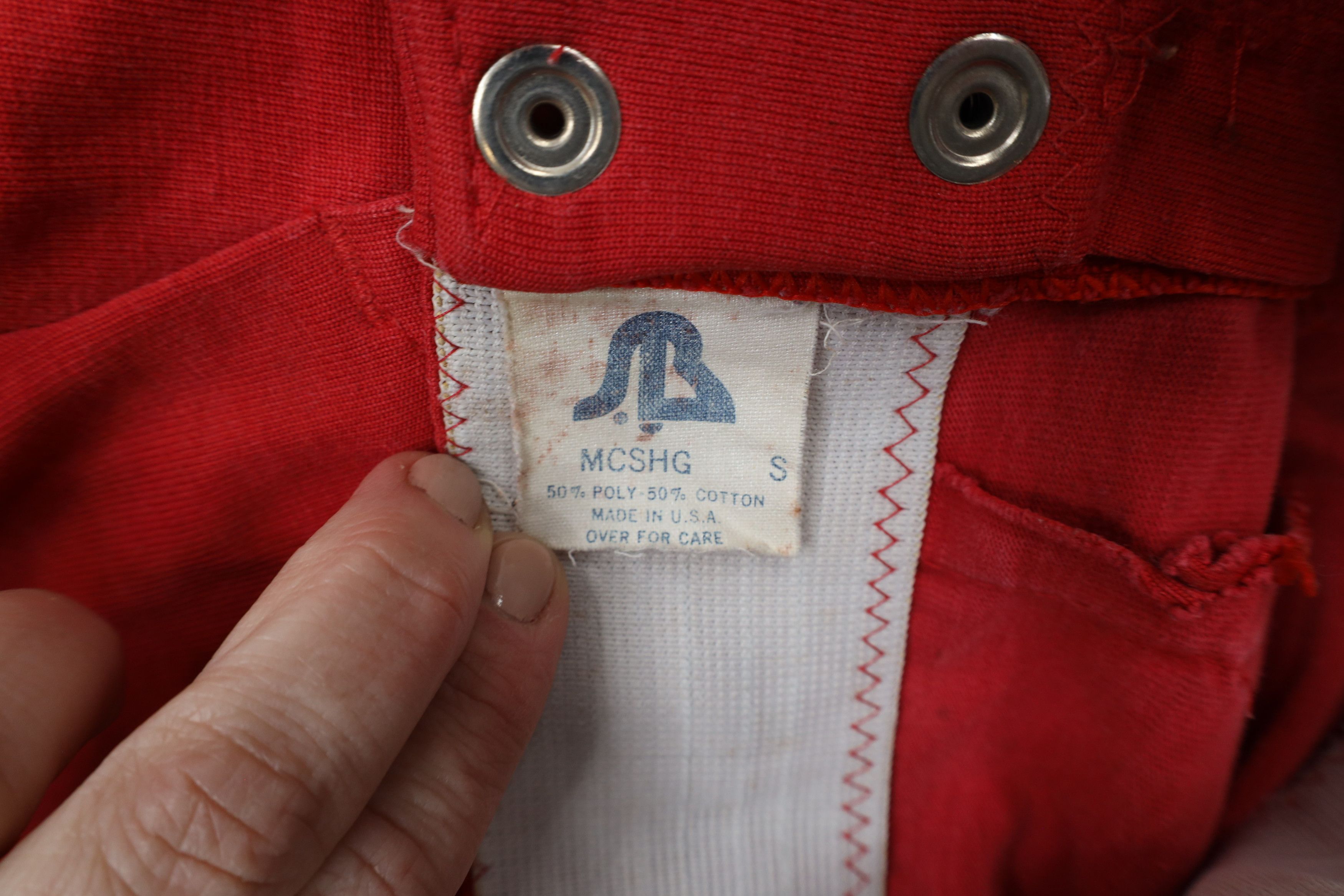 Vintage Vintage 70s Streetwear Knee Coach Coaches Shorts Red USA Size US 30 / EU 46 - 9 Thumbnail