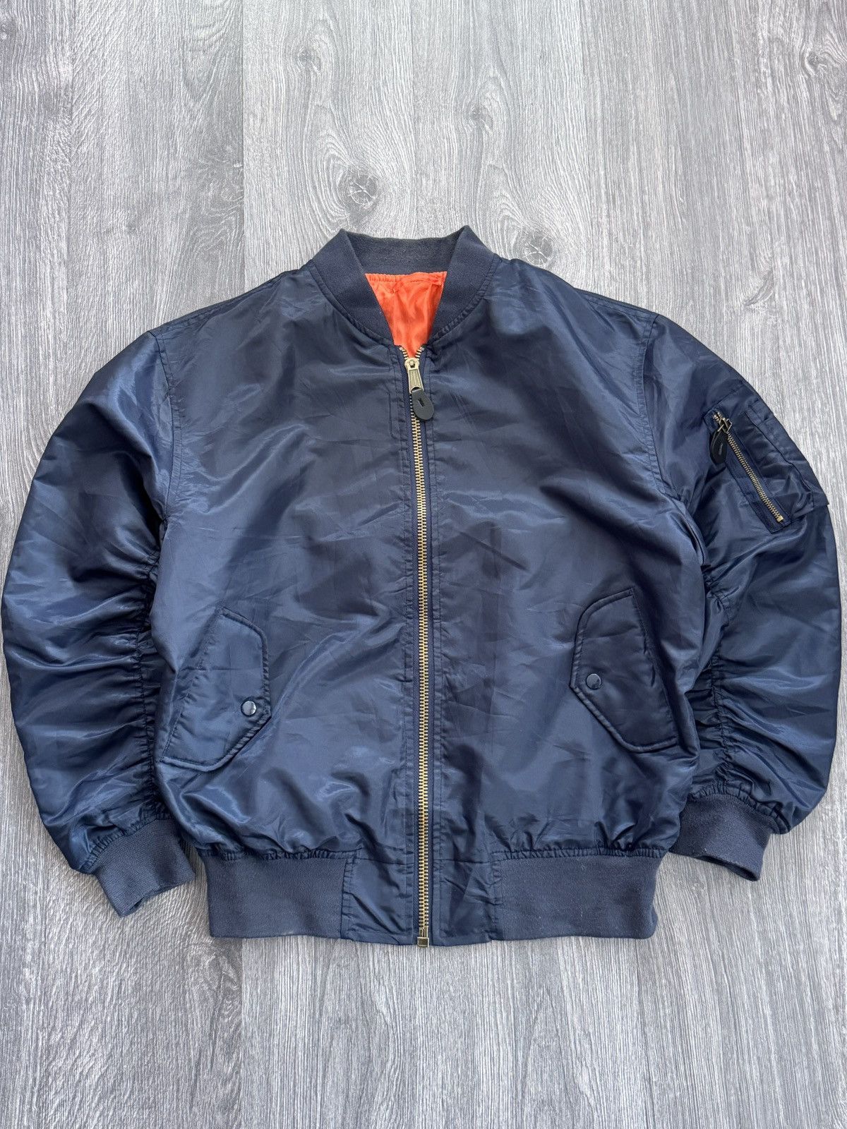 Alpha Industries MA-1 US Flight Jacket - Navy Alpha Industries style Size US M / EU 48-50 / 2 - 1 Thumbnail