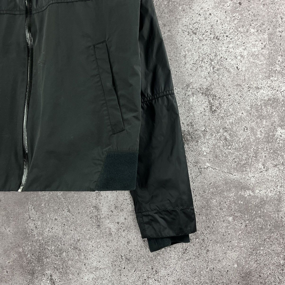Jordan Brand Jordan Nylon Bomber Jacket Full Zip Y2K Drill Black Size M Size US M / EU 48-50 / 2 - 4 Thumbnail