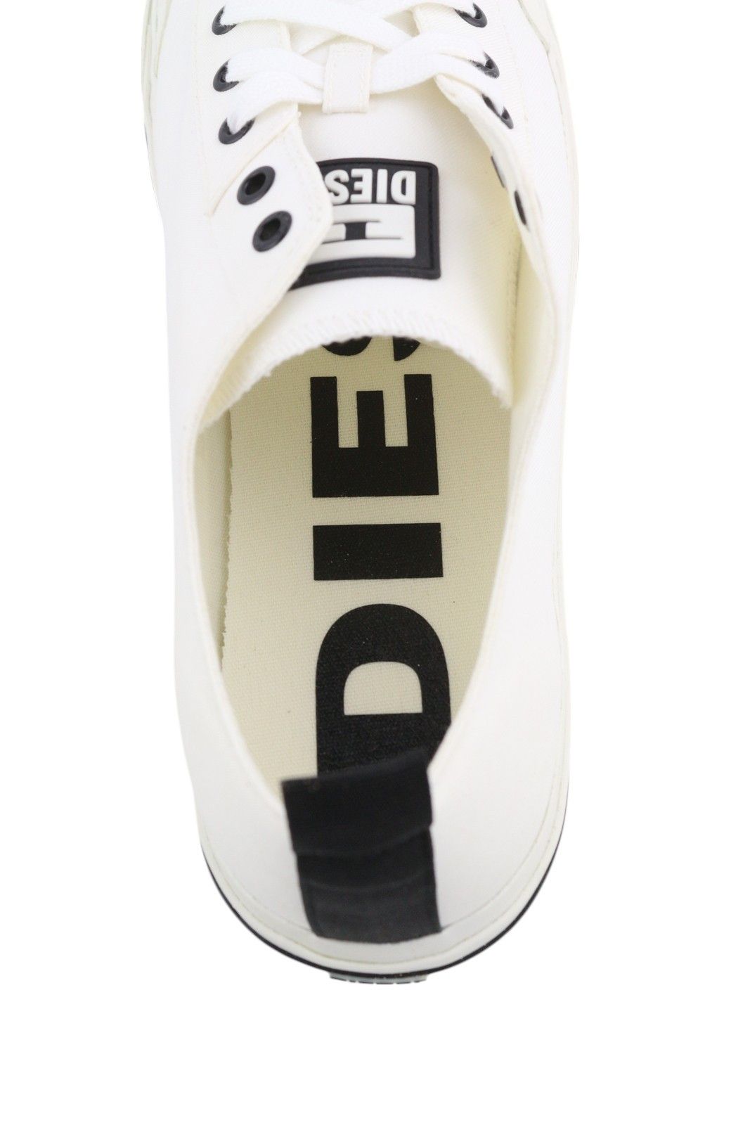 Diesel S-ASTICO LOW CUT EU46 White Lace Almond Toe Sneakers 40829 Size US 13 / EU 46 - 10 Thumbnail