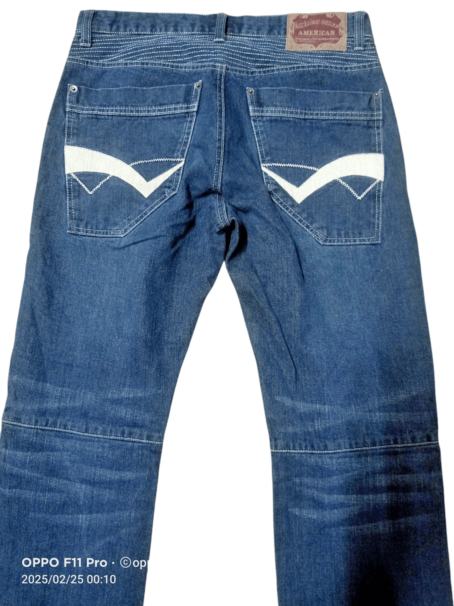 Japanese Brand × Vintage Amore Puro Denim bike Pants heavyDuty Denim Size US 32 / EU 48 - 4 Thumbnail