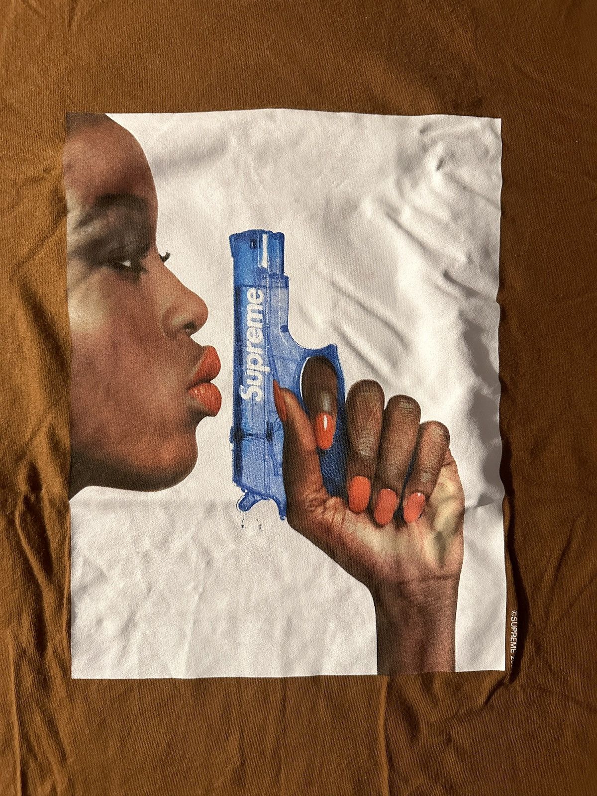 Designer × Supreme SUPREME WATER GUN TEE Size US M / EU 48-50 / 2 - 1 Thumbnail