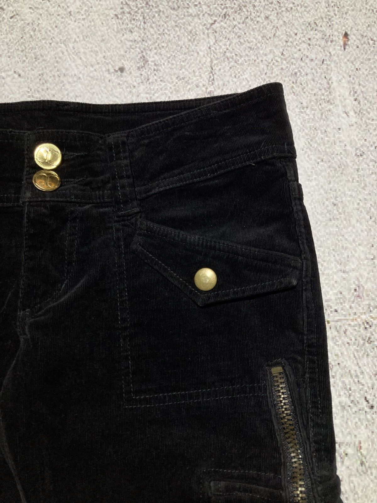 Japanese Brand 2000s Manies Corduroy Anarchy Punk Vkei Lgb Style Pants Size US 28 / EU 44 - 13 Thumbnail
