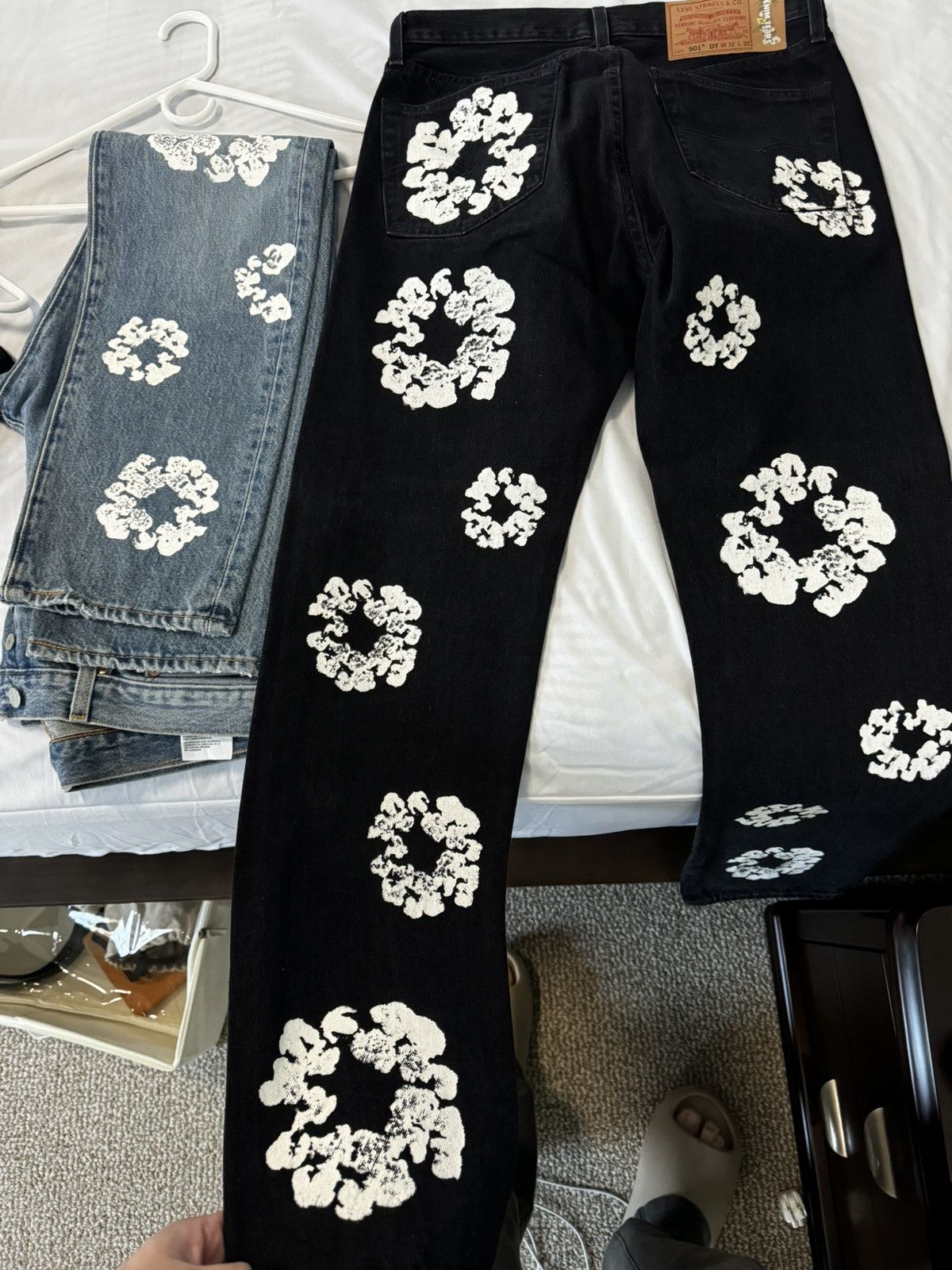 Denim tears×Levis 501 W32 L32 ブラック Denim tears×Levis 501 W32 L32 ブラック - メルカリ