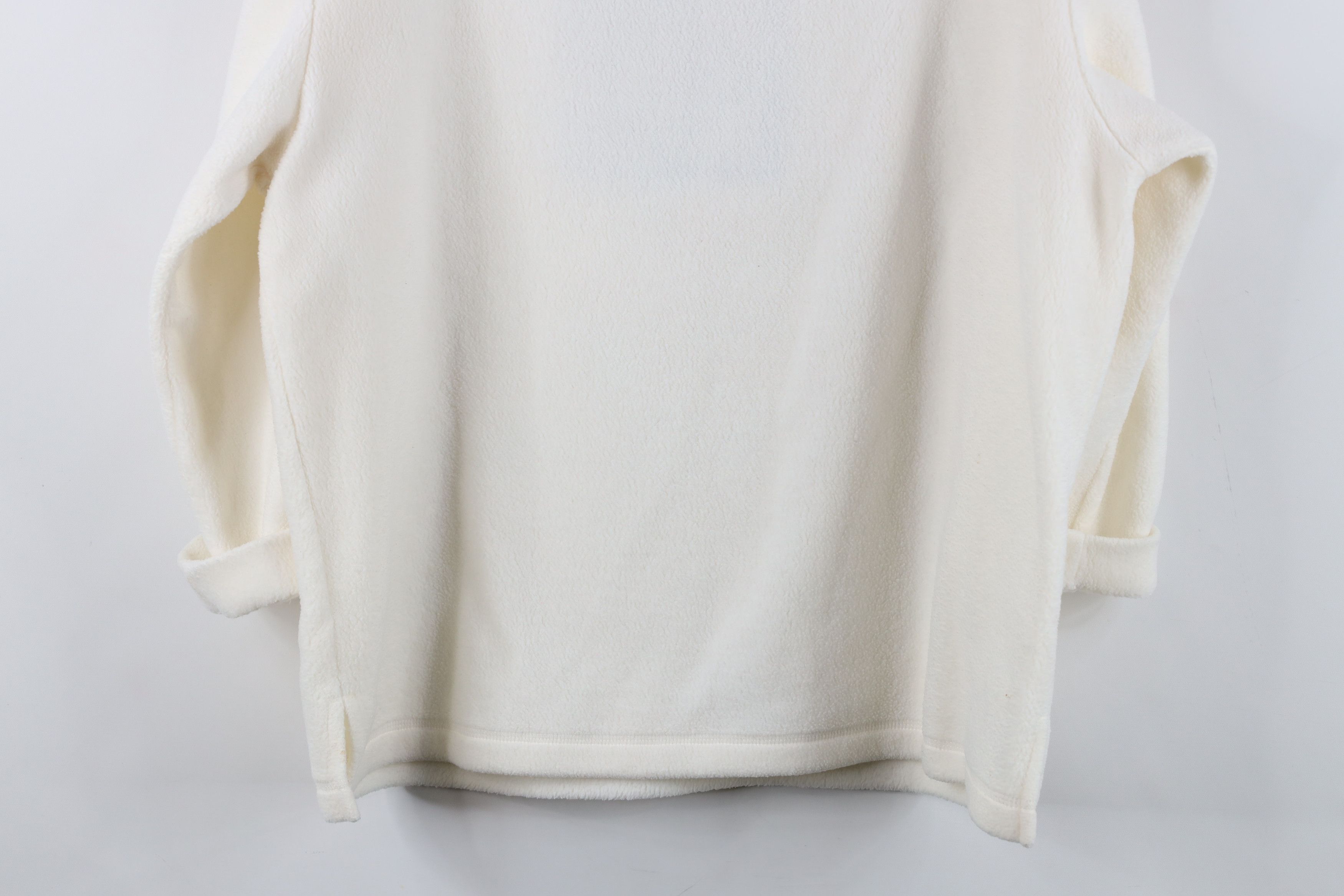 Vintage Vintage 90s Streetwear Christmas Snowflake Fleece Sweater Size L / US 10 / IT 46 - 10 Thumbnail