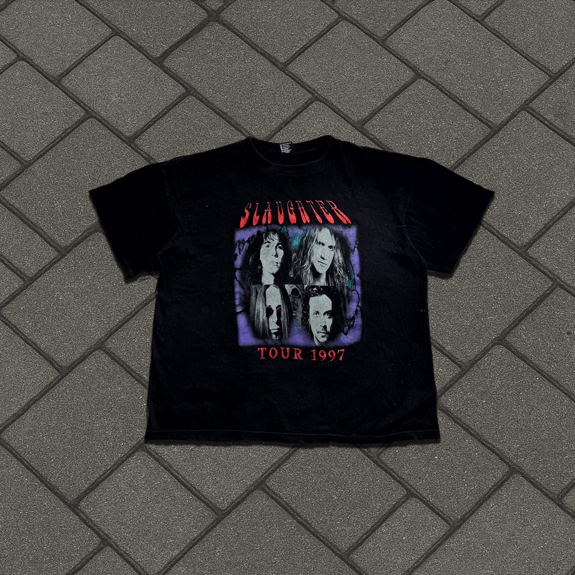 Band Tees 1997 Slaughter Revolution Tee Size US XL / EU 56 / 4 - 1 Thumbnail