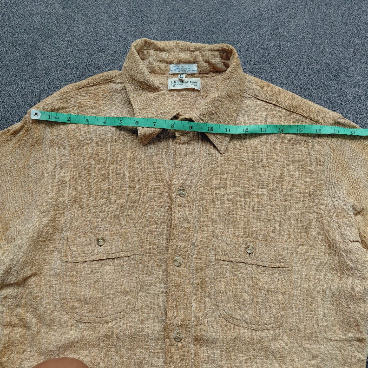 Christian Dior Monsieur Vintage Christian Dior Shirt Size US L / EU 52-54 / 3 - 7 Thumbnail