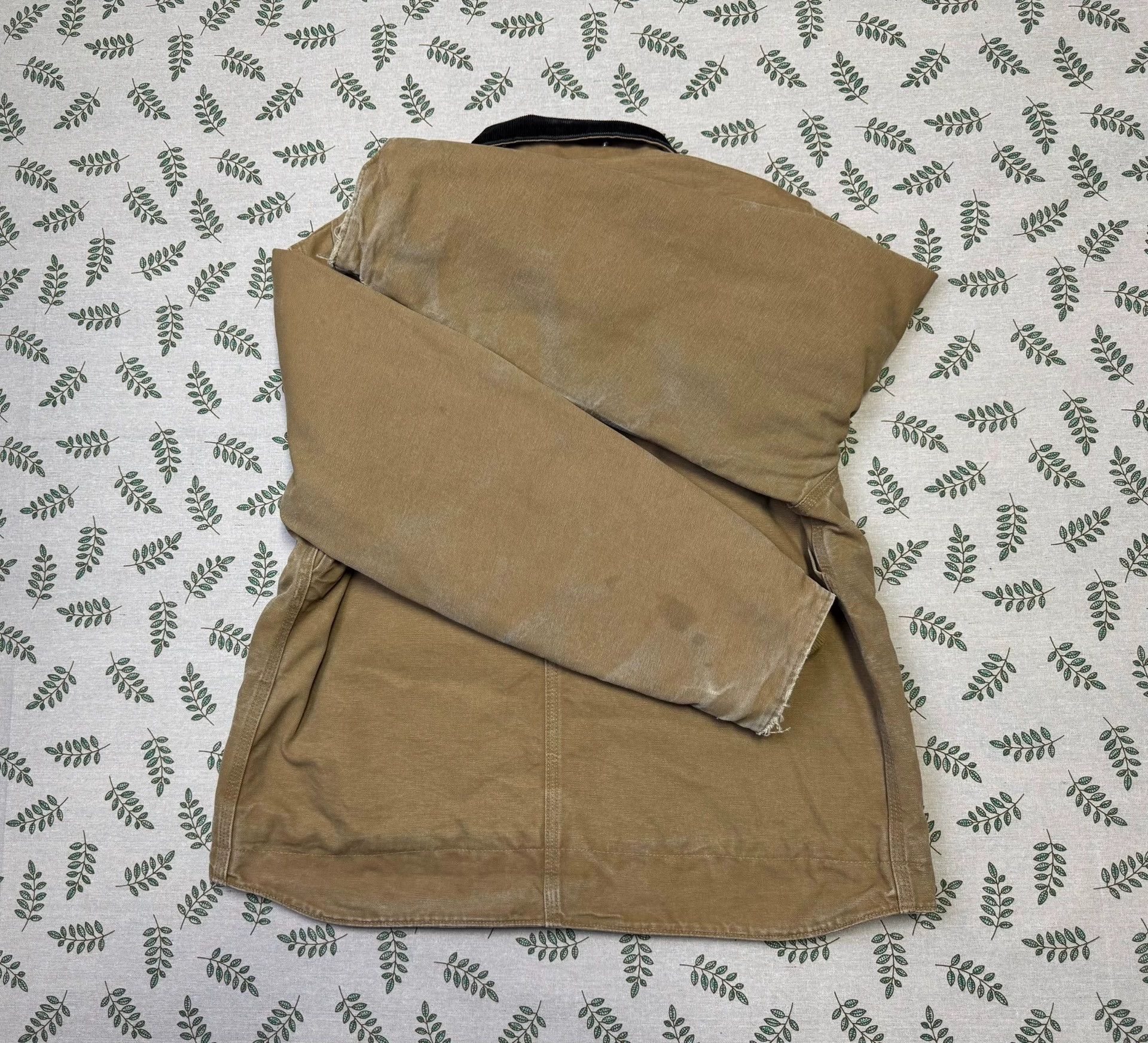 Carhartt Vintage Carhartt J164 Camel L Heavy Washed Jacket Size US L / EU 52-54 / 3 - 6 Thumbnail