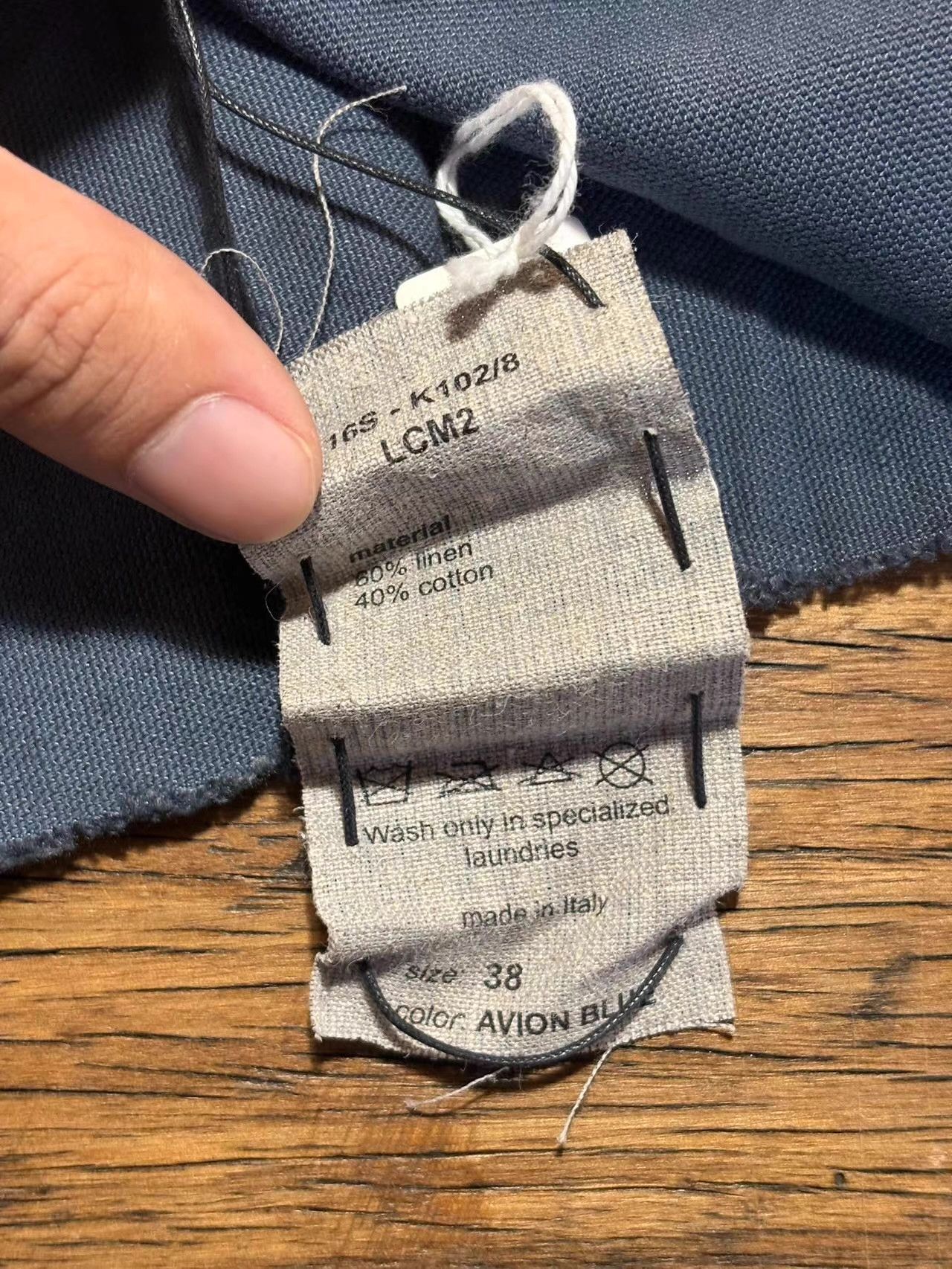 Ma+ m.a+ 16SS Avion Blue 8‑Pleat Skirt Ｑ25 Size 38" / US 16 / IT 52 - 5 Thumbnail