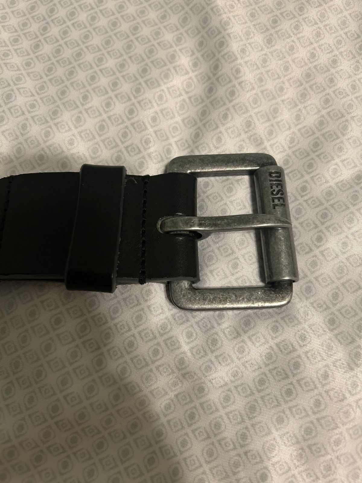 Diesel Diesel Crocodile Belt Size 42 - 10 Thumbnail