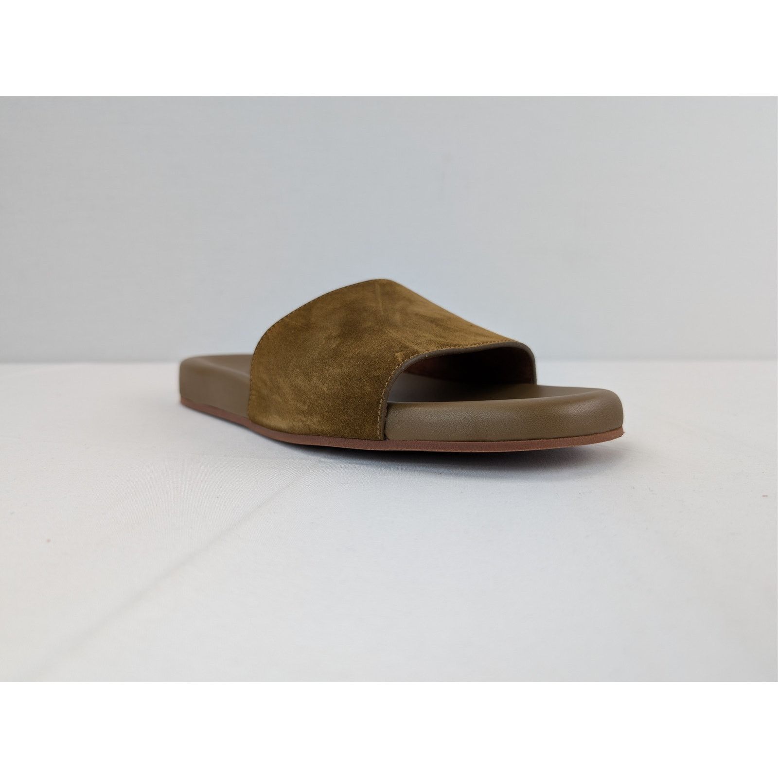 Loro Piana o1rshd1 Sea-Slide Walk Suede Slippers in Tan Size US 8 / EU 41 - 2 Thumbnail
