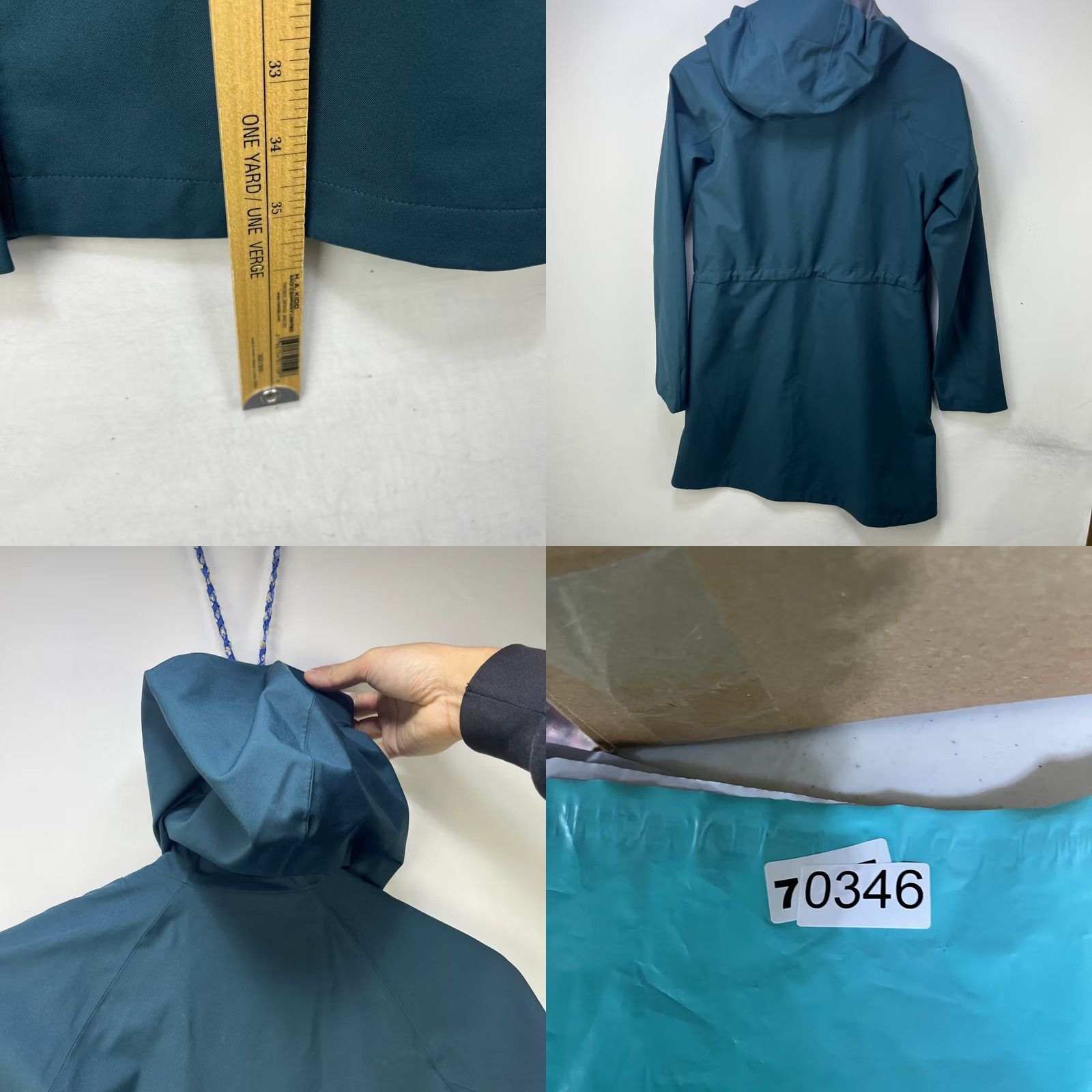 Uniqlo Uniqlo Blocktech Waterproof Long Rain Parka Jacket S Women Size S / US 4 / IT 40 - 8 Thumbnail