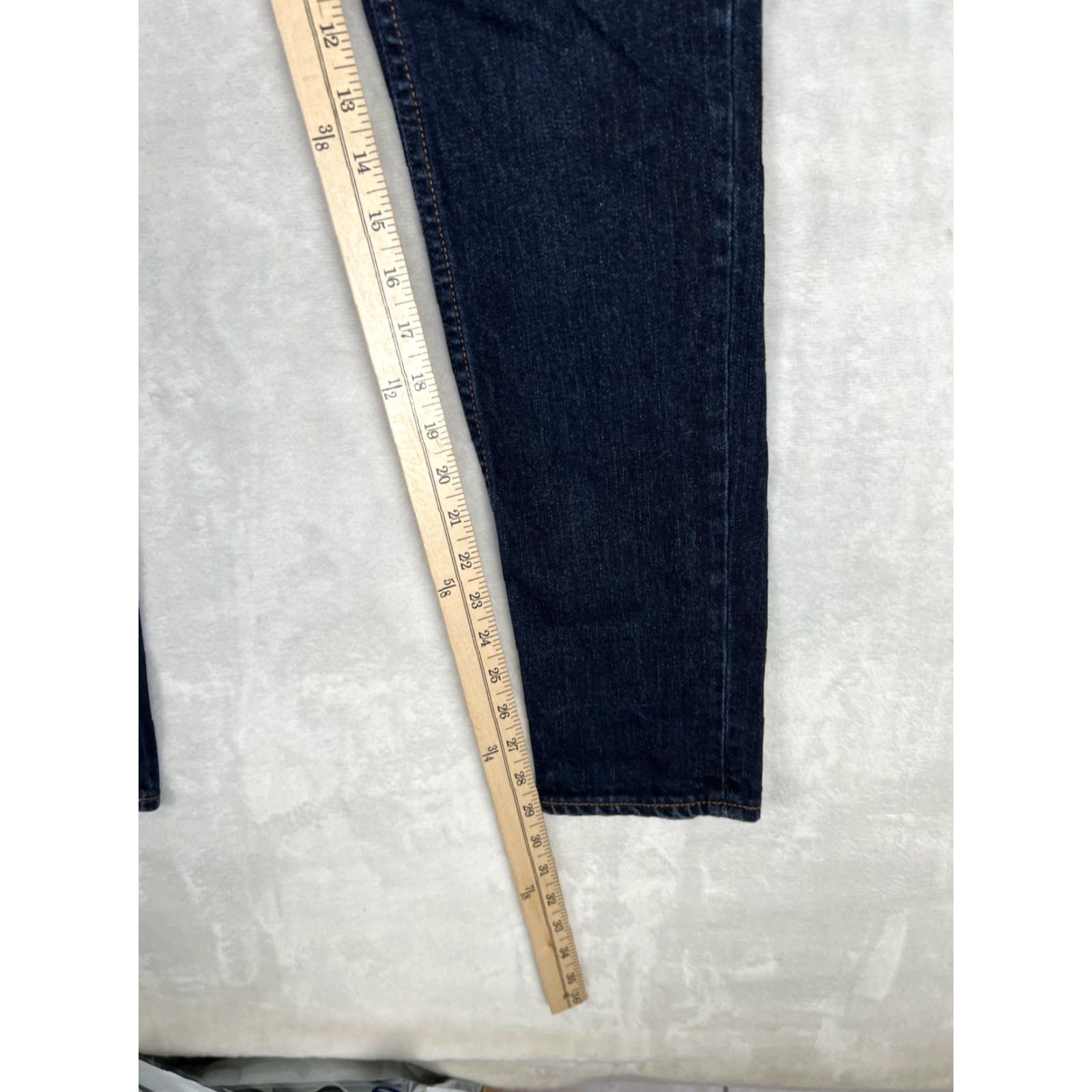 Polo Ralph Lauren Ralph Lauren Sport Jeans Womens 27 Straight Blue Dark Wash Embroidered Denim Size 27" / US 4 / IT 40 - 3 Thumbnail