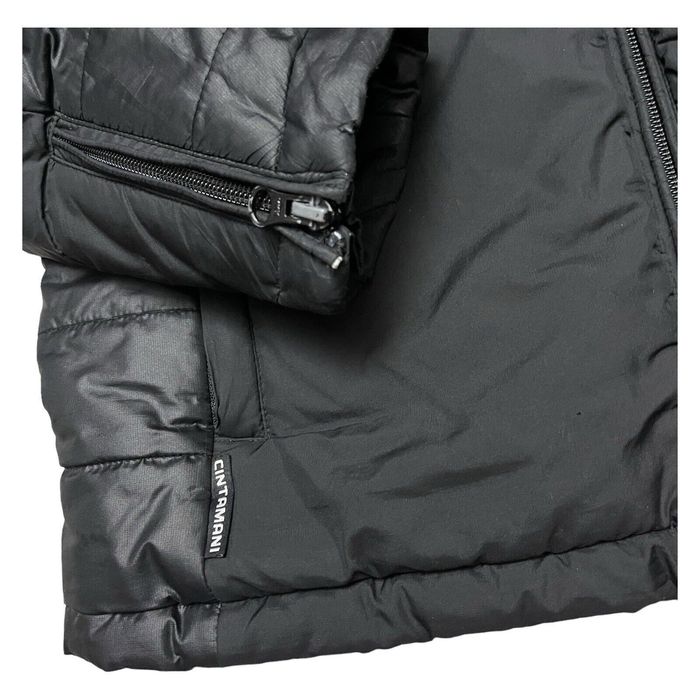 Cintamani Cintamani Luxury Designer Outdoor Black Light Puffer Jacket ...