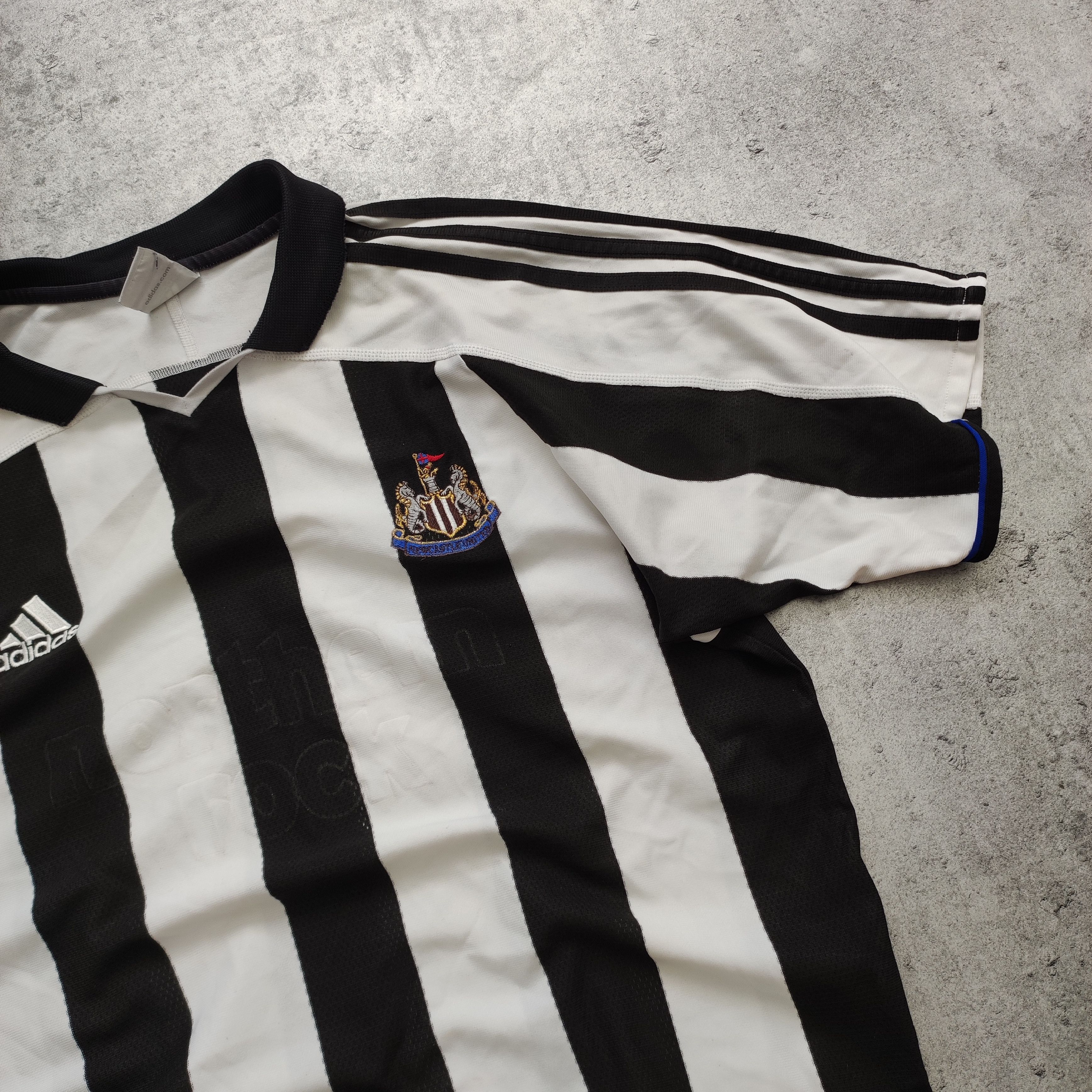 Adidas × Vintage RARE 2003 Adidas x Newcastle United Retro Football Jersey Size US M / EU 48-50 / 2 - 3 Thumbnail
