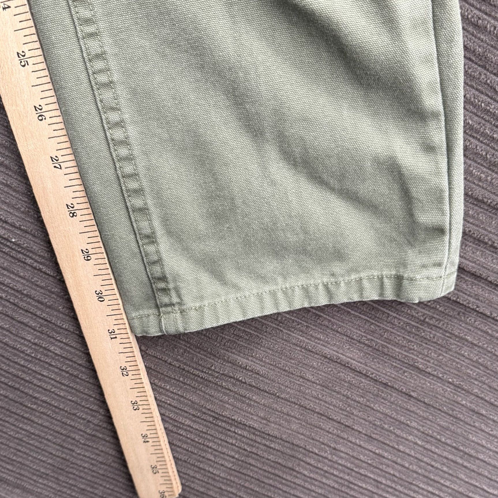 Vineyard Vines Vineyard Vines Pants Men 30/32 Green Cotton Chino 5 Pocket X-Front Button Zip Flat Waist 29 Inseam 31 Inseam Regular 30 in Size US 30 / EU 46 - 5 Thumbnail