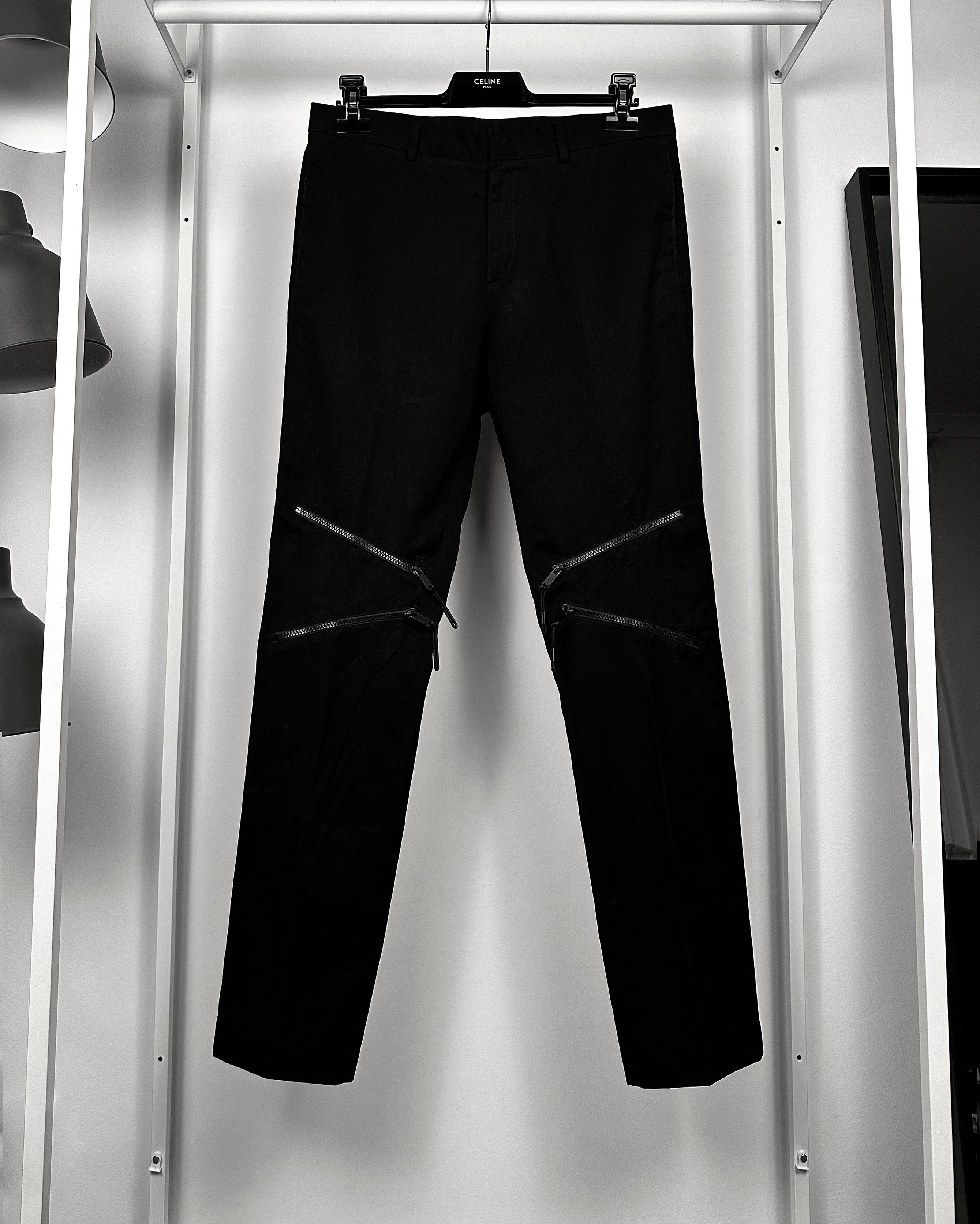 Dior × Hedi Slimane Dior Homme 04aw Zip Pants | Grailed
