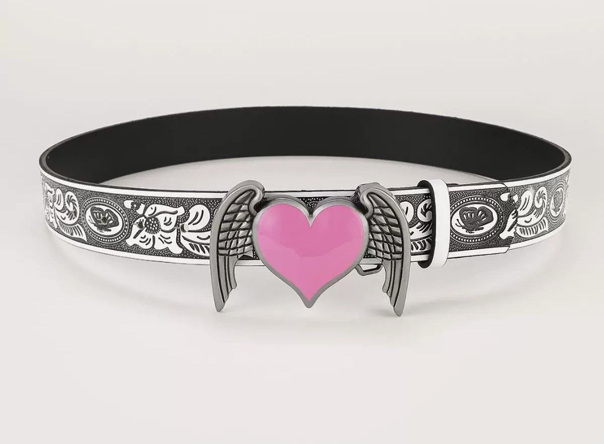 Japanese Brand × Vintage Outdoor retro heart wing buckle belt Size ONE SIZE - 4 Thumbnail